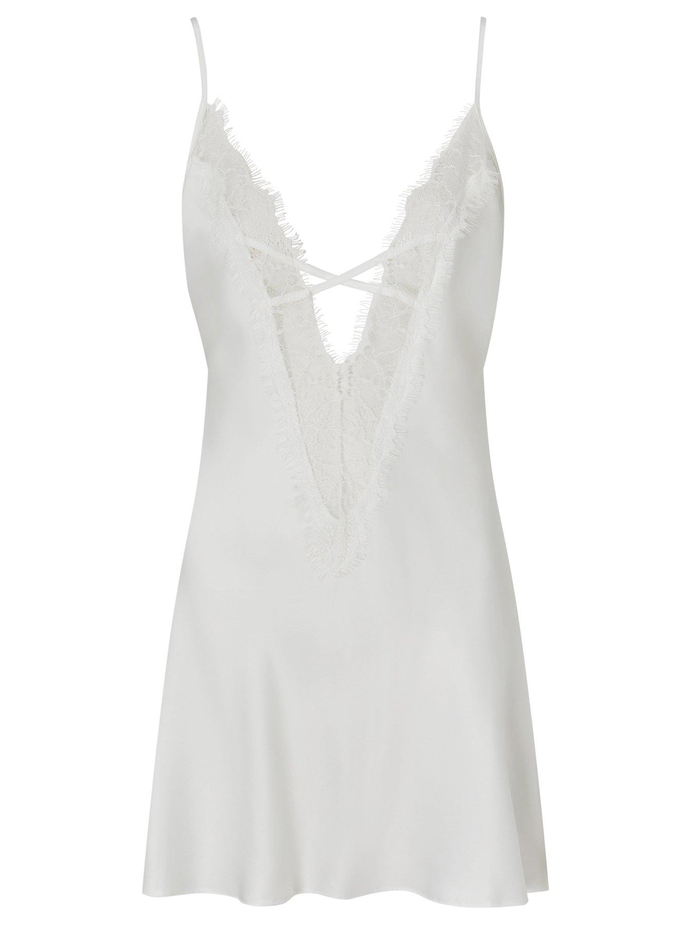 Image 5 of 5 of Ann Summers Bridal Cherryann&nbsp;Chemise Ivory