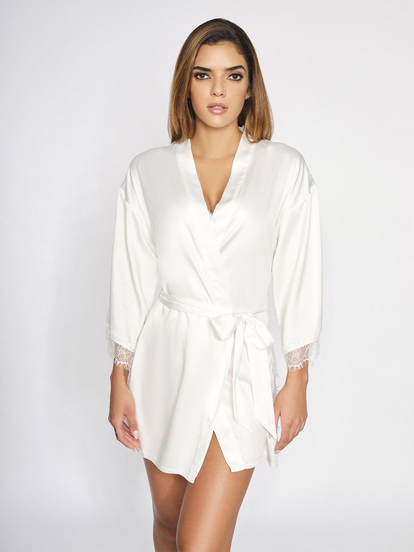 Image 1 of 4 of Ann Summers Bridal Cherryann Robe Ivory