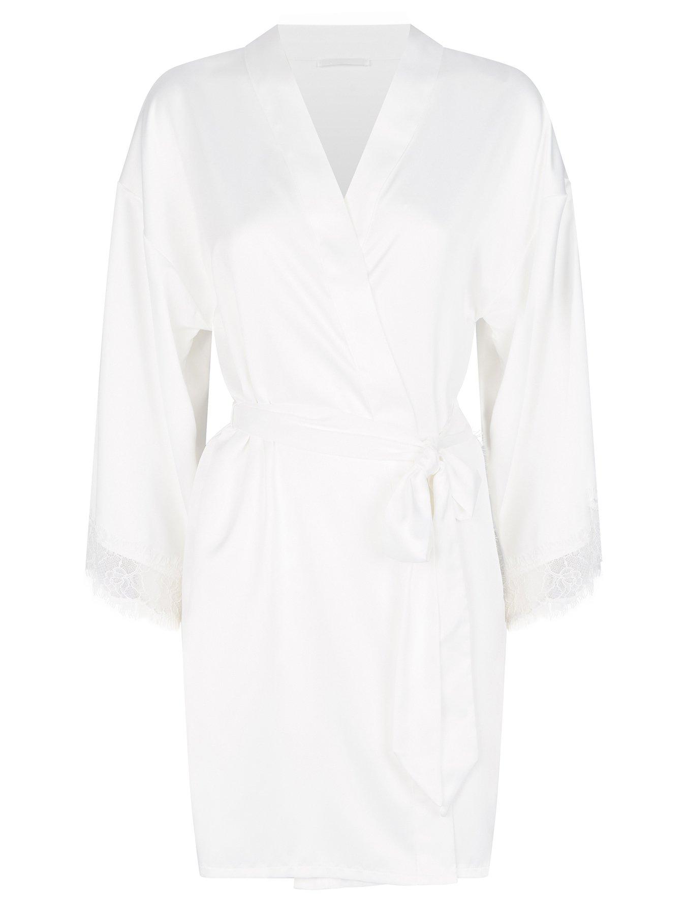 Image 4 of 4 of Ann Summers Bridal Cherryann Robe Ivory