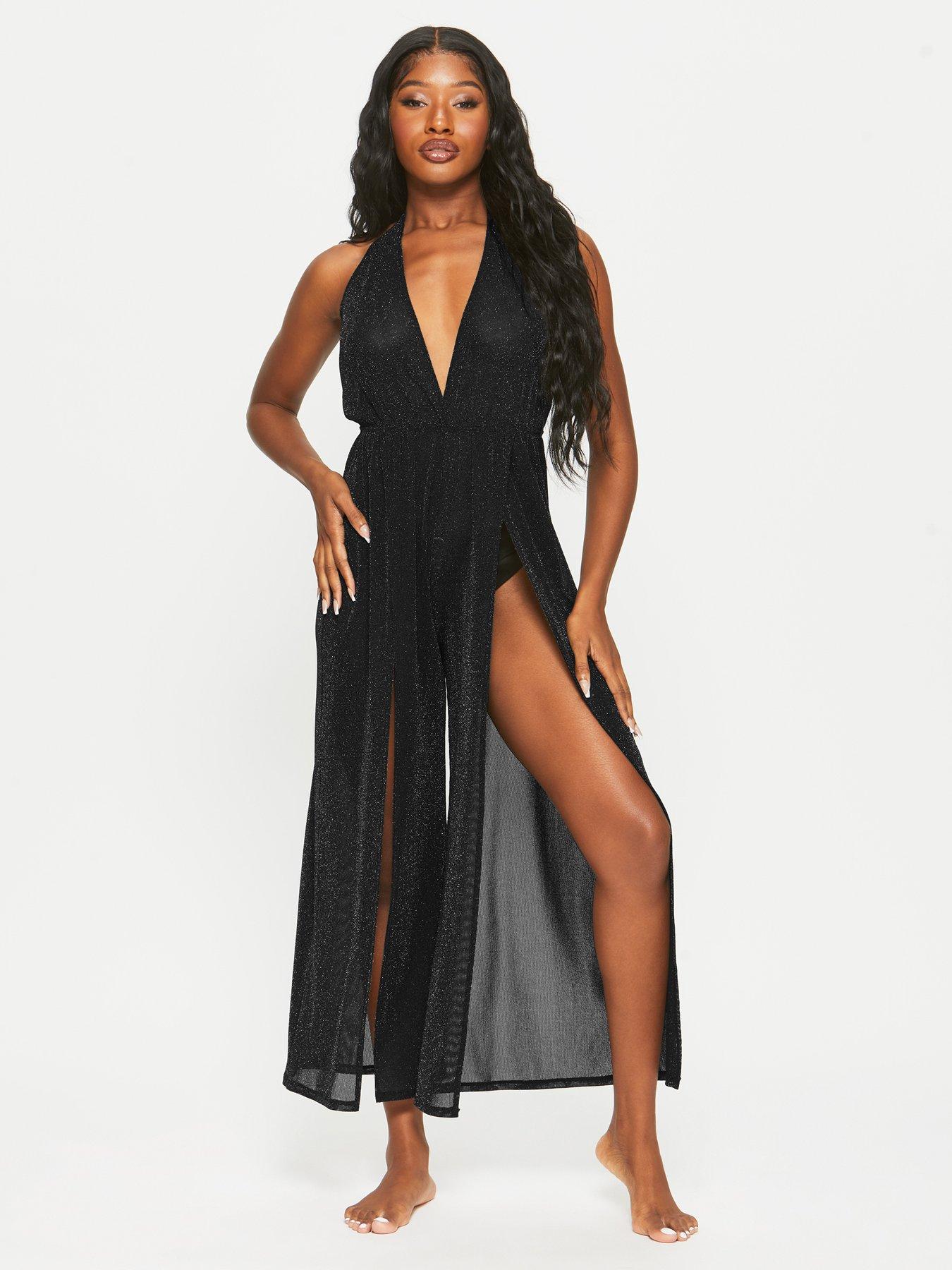 undefined Shimmering Sands Jumpsuit - Black