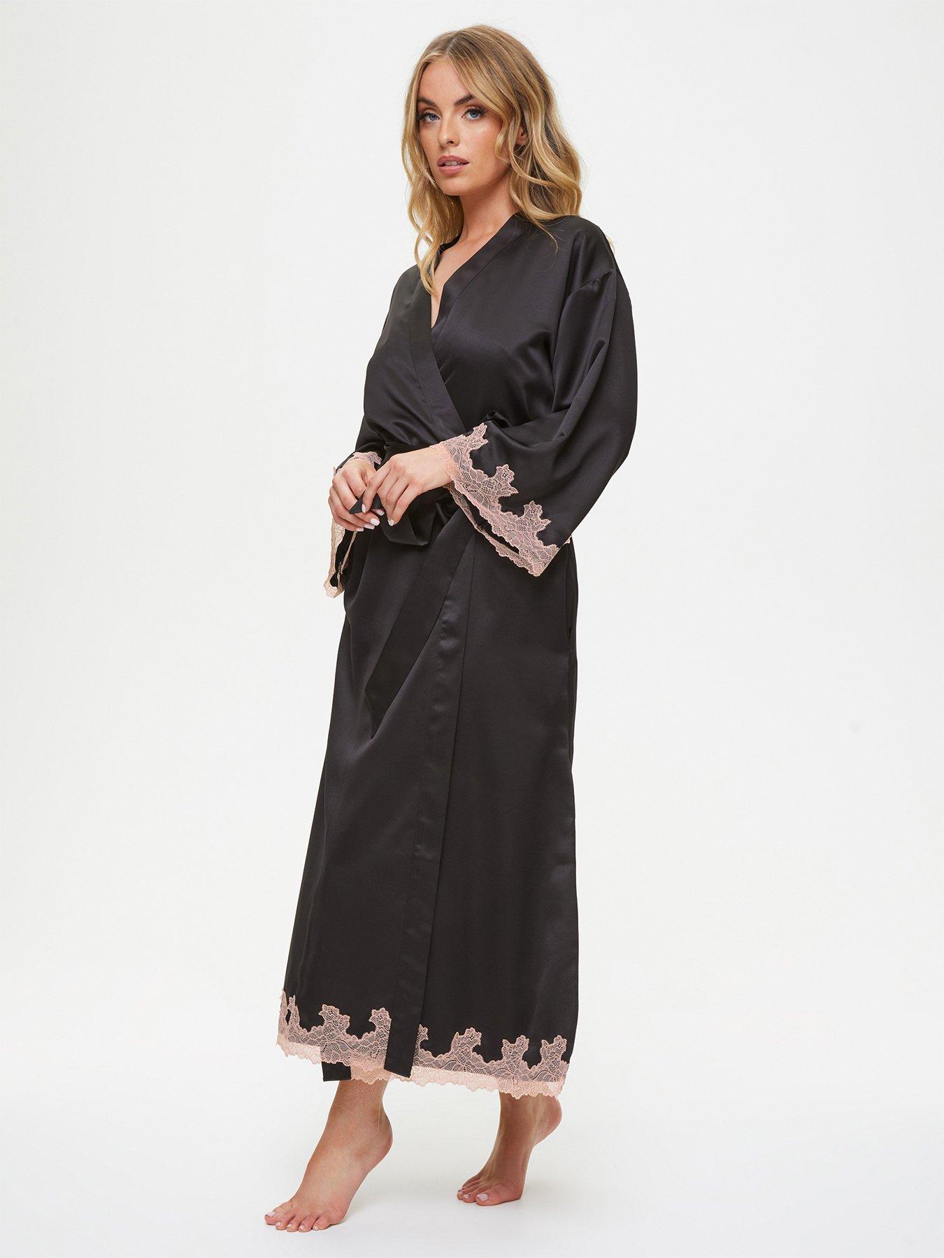 Ann Summers Sorella Maxi Robe - Black