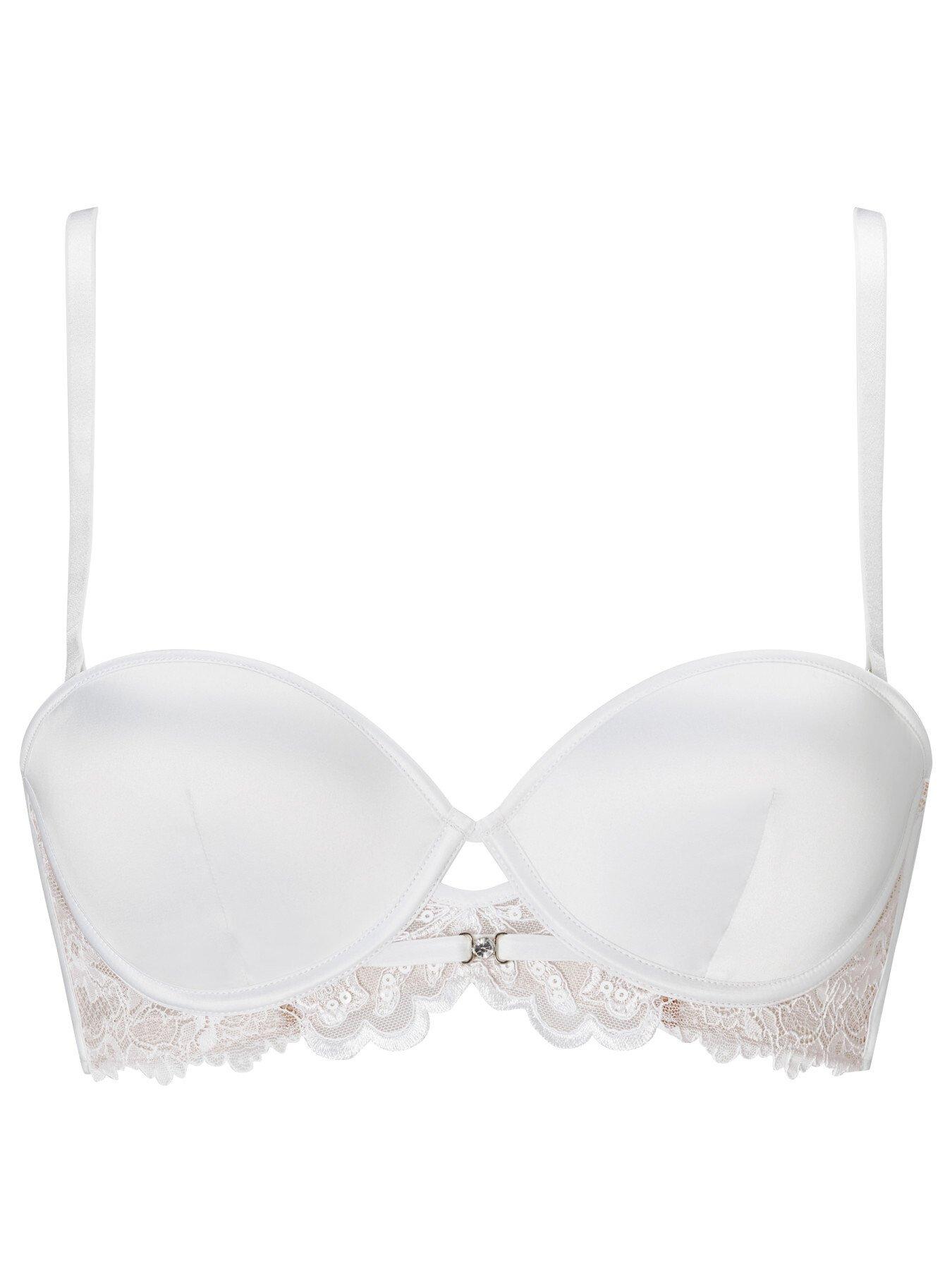 image of ann-summers-bridal-the-icon-padded-multiway-balcony-white