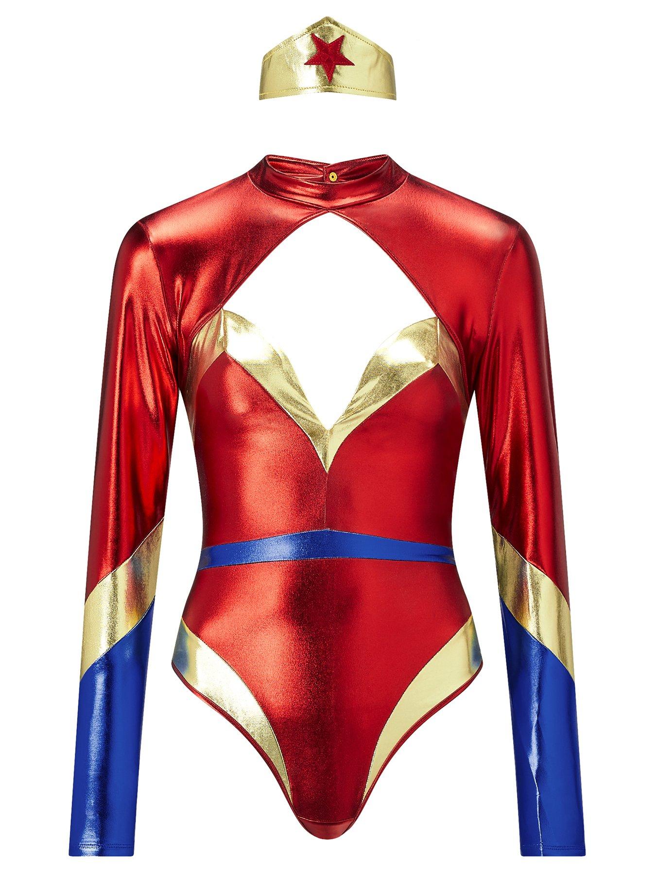 Image 4 of 4 of Ann Summers Sexy Super Hero Outfit - Multi