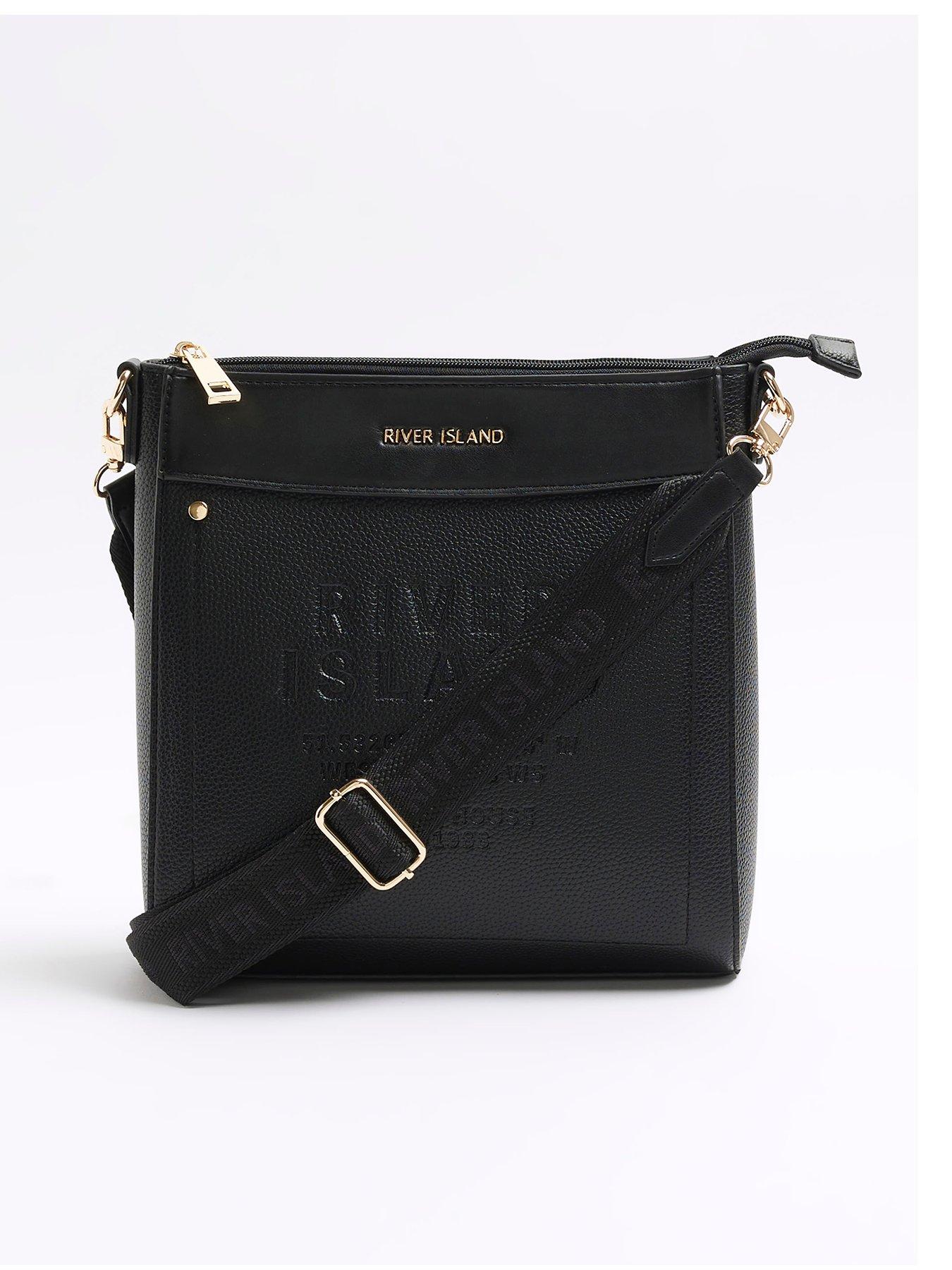 undefined Ri Embossed Cross Body Bag