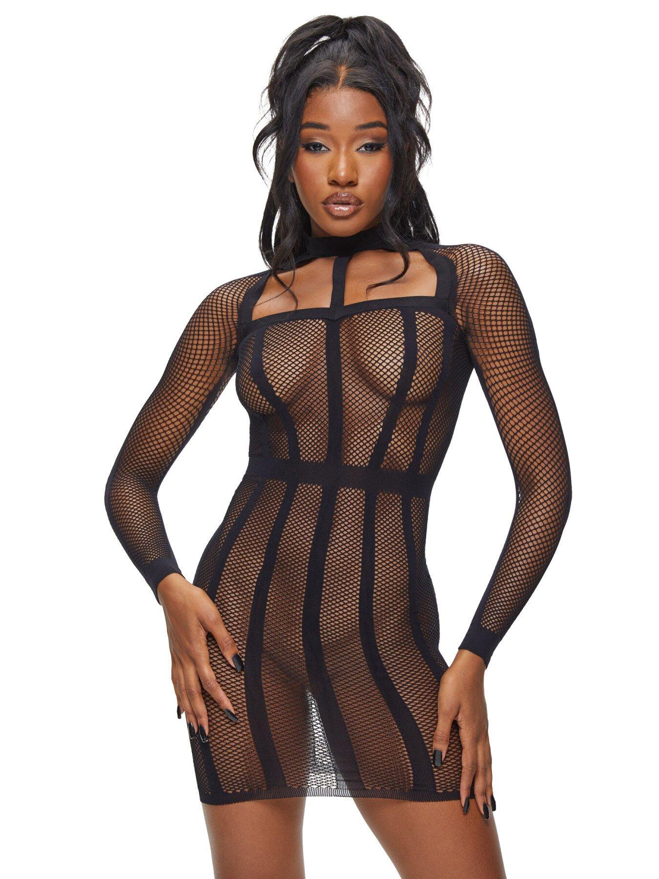 Ann Summers Jupiter Dress - Black