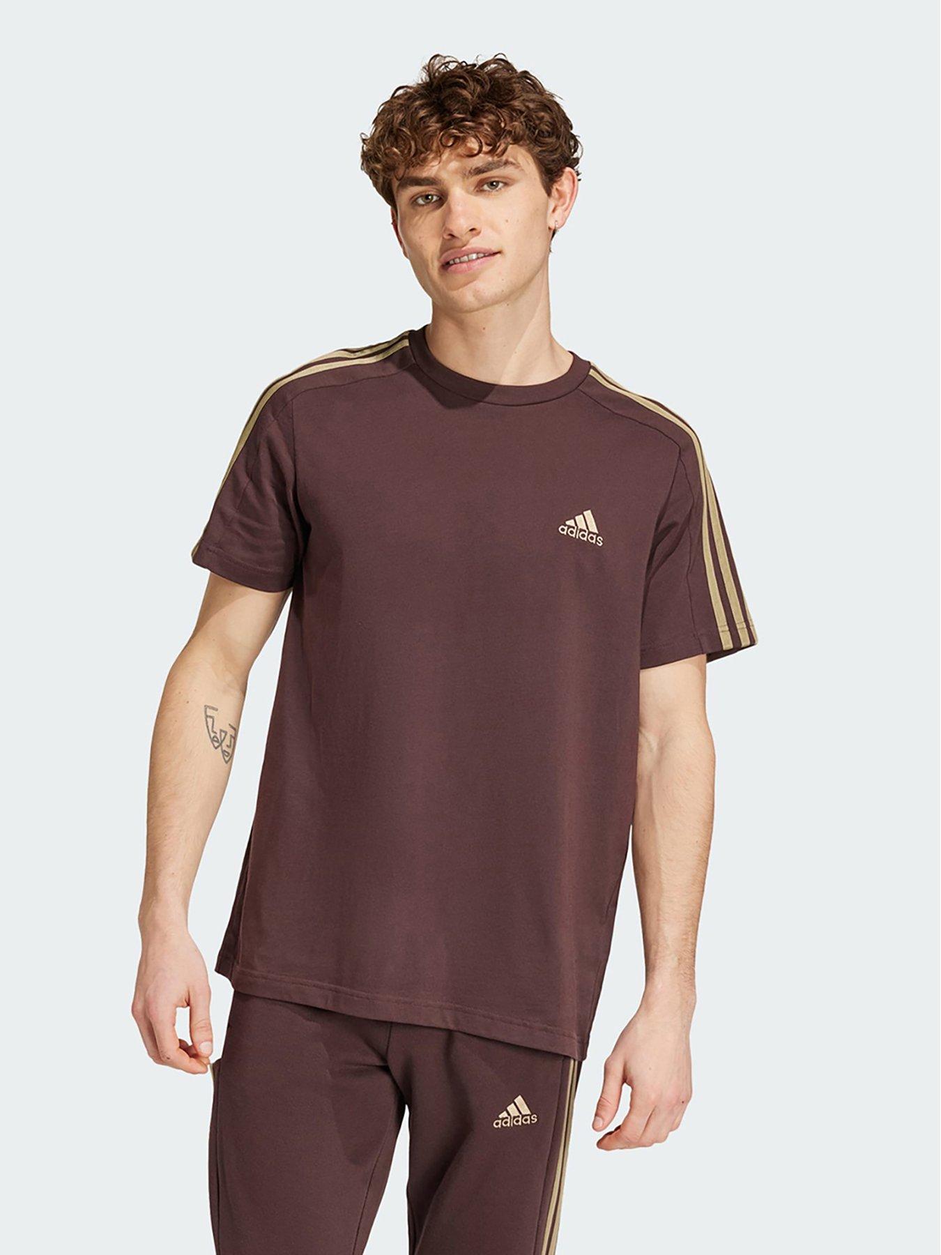 undefined Essentials Single Jersey 3-Stripes Tee