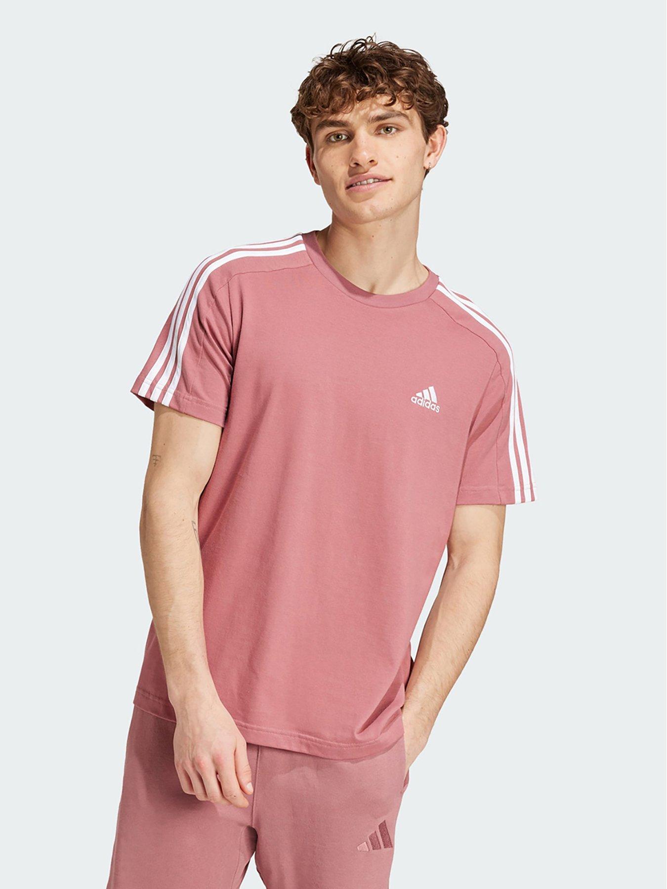 undefined Essentials Single Jersey 3-Stripes Tee