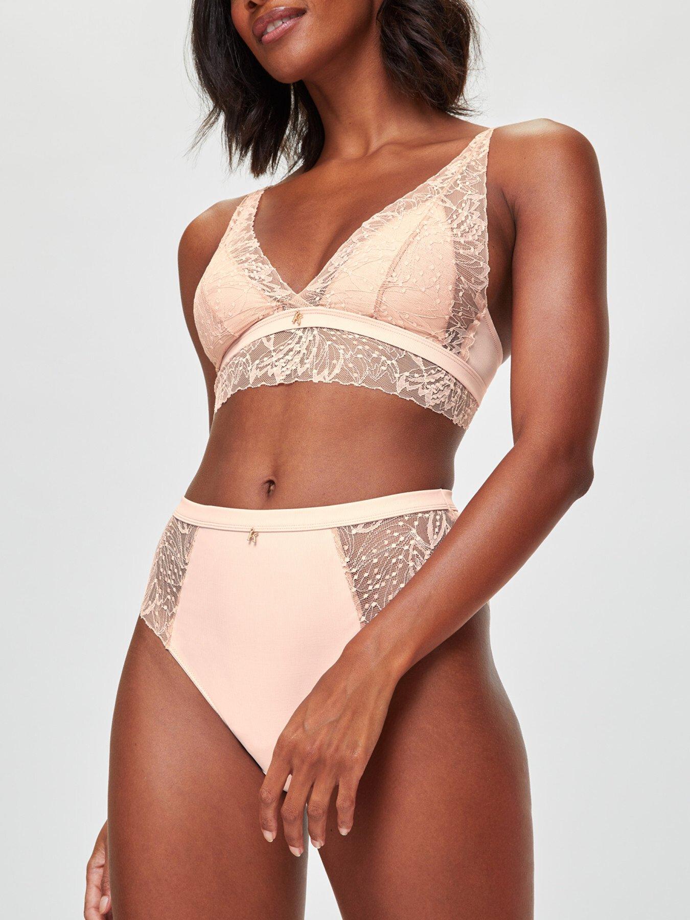 Knickerbox Louisa High-Rise Brazilian - Light Pink