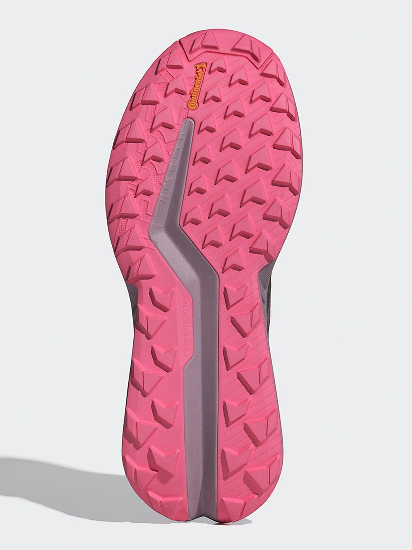  image of adidas-terrex-soulstride-flow-gore-tex-shoes-dark-red