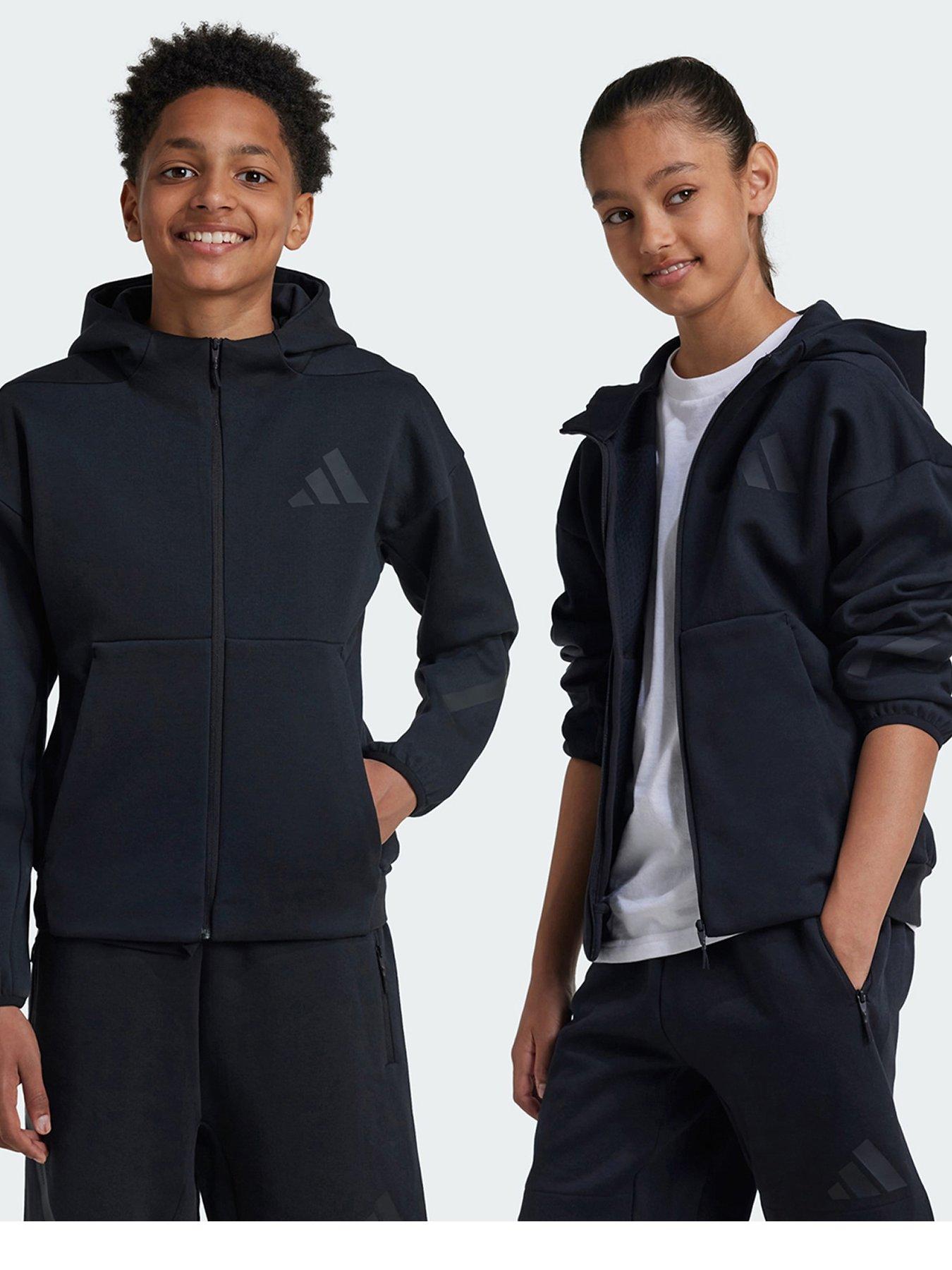 undefined Z.N.E. Full-Zip Hooded Track Jacket Kids