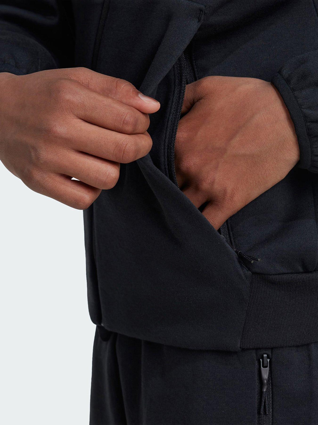 Image 4 of 5 of adidas Z.N.E. Full-Zip Hooded Track Jacket Kids - Black