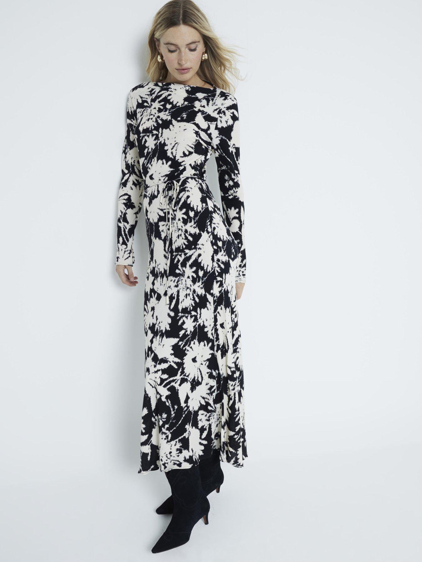 Image 3 of 3 of River Island Floral Print Maxi Dress