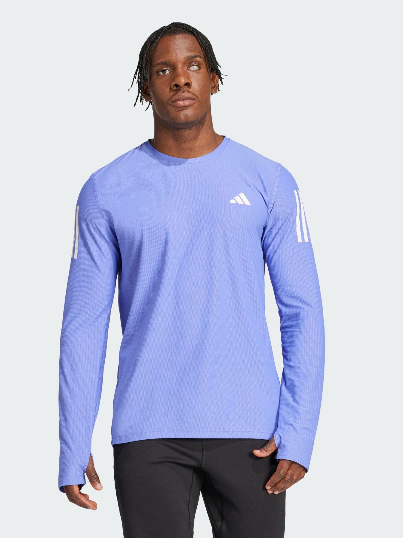  image of adidas-own-the-run-long-sleeve-tee