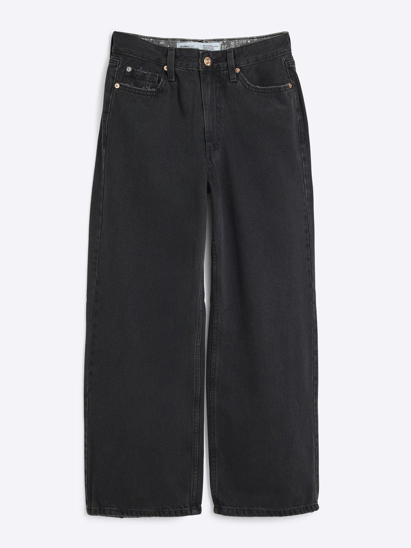 river-island-petite-relaxed-straight-jeans-black