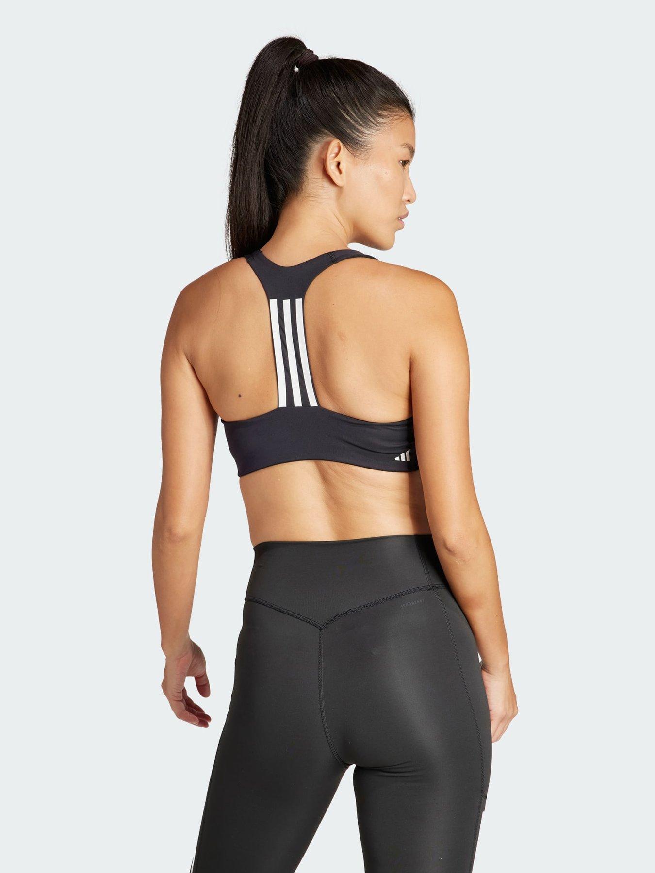  image of adidas-powerimpact-training-medium-support-3-stripes-bra-black