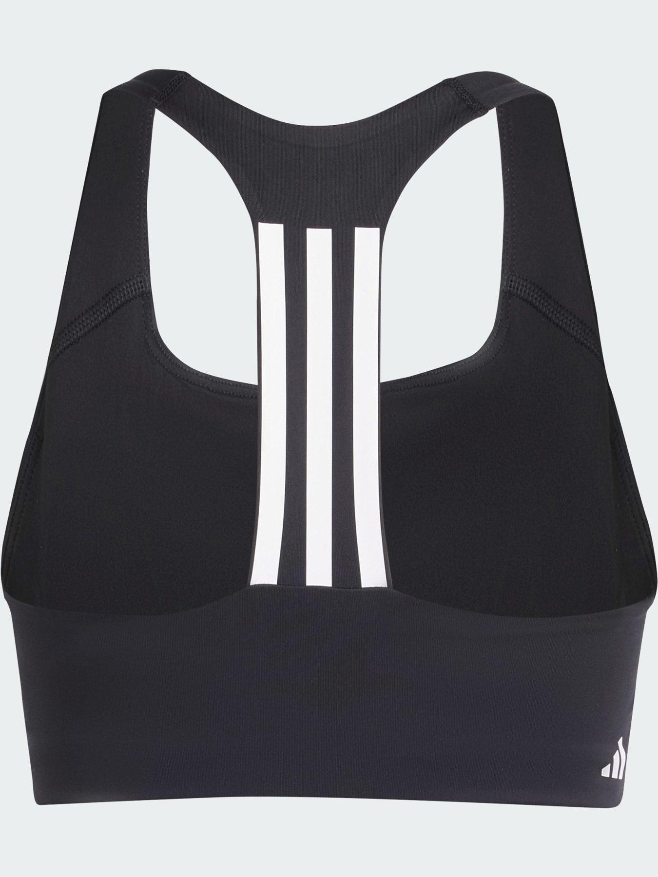  image of adidas-powerimpact-training-medium-support-3-stripes-bra-black