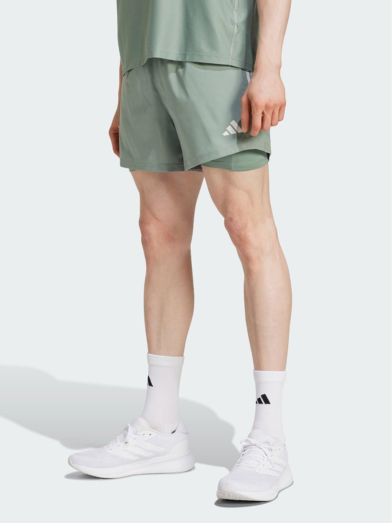 undefined Own the Run CLIMACOOL 2-in-1 Shorts - Green