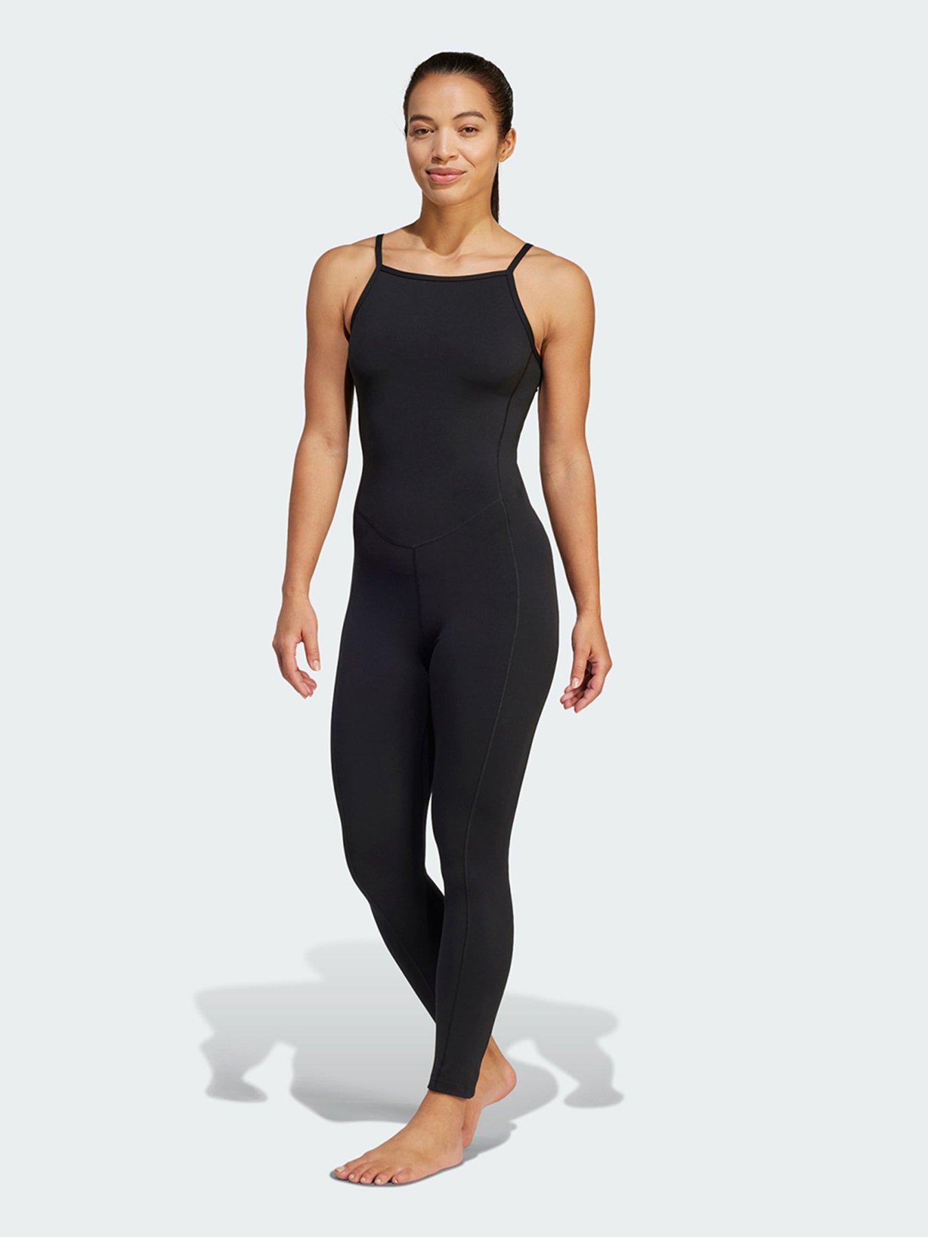 undefined Yoga Bodysuit - Black