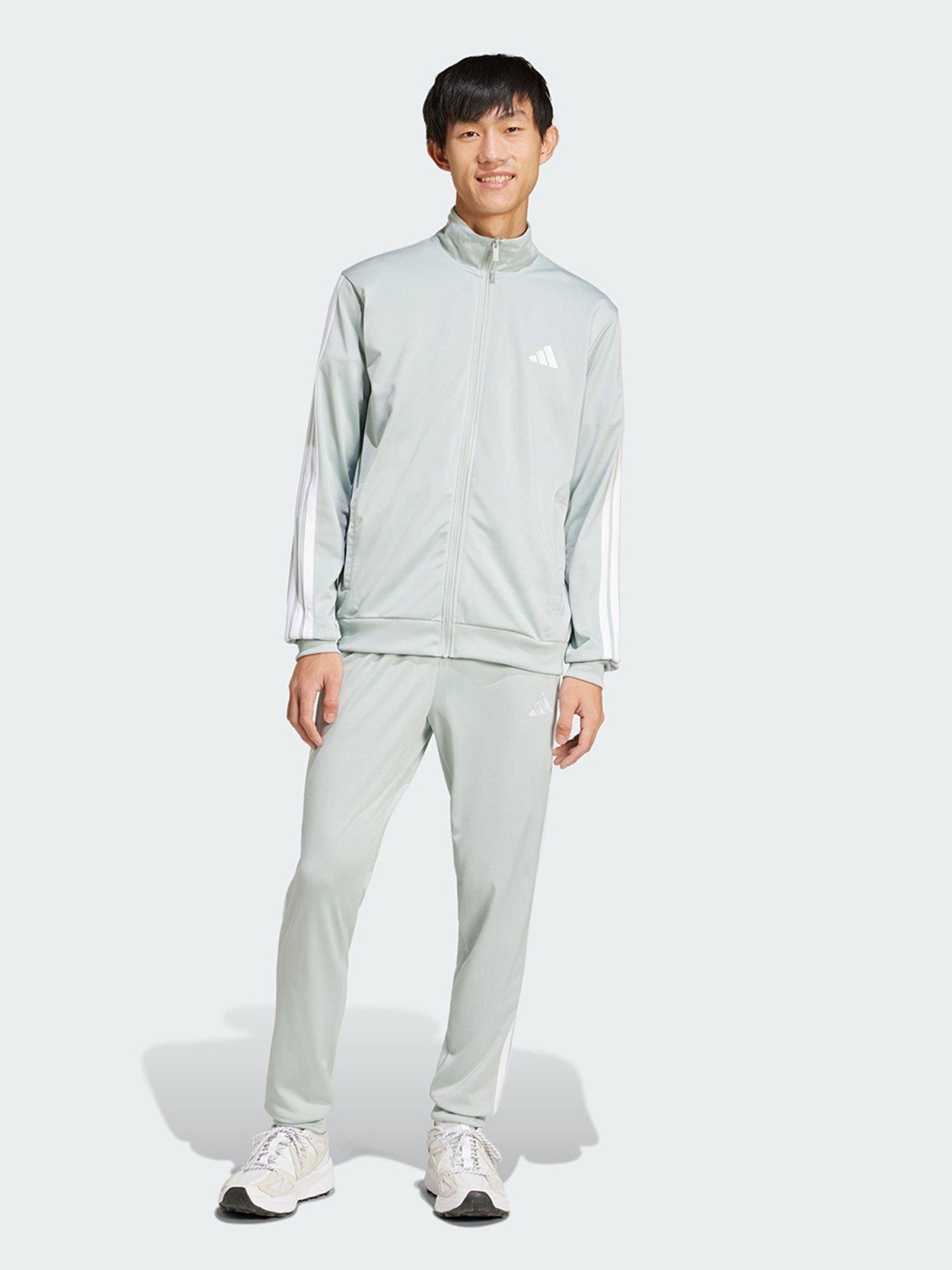 undefined Sportswear Basic 3-Stripes Tricot Track Suit - Grey