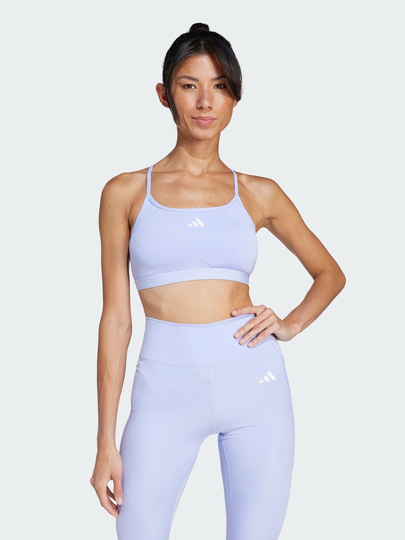 undefined Aeroreact Training 3-Stripes Bra - Black