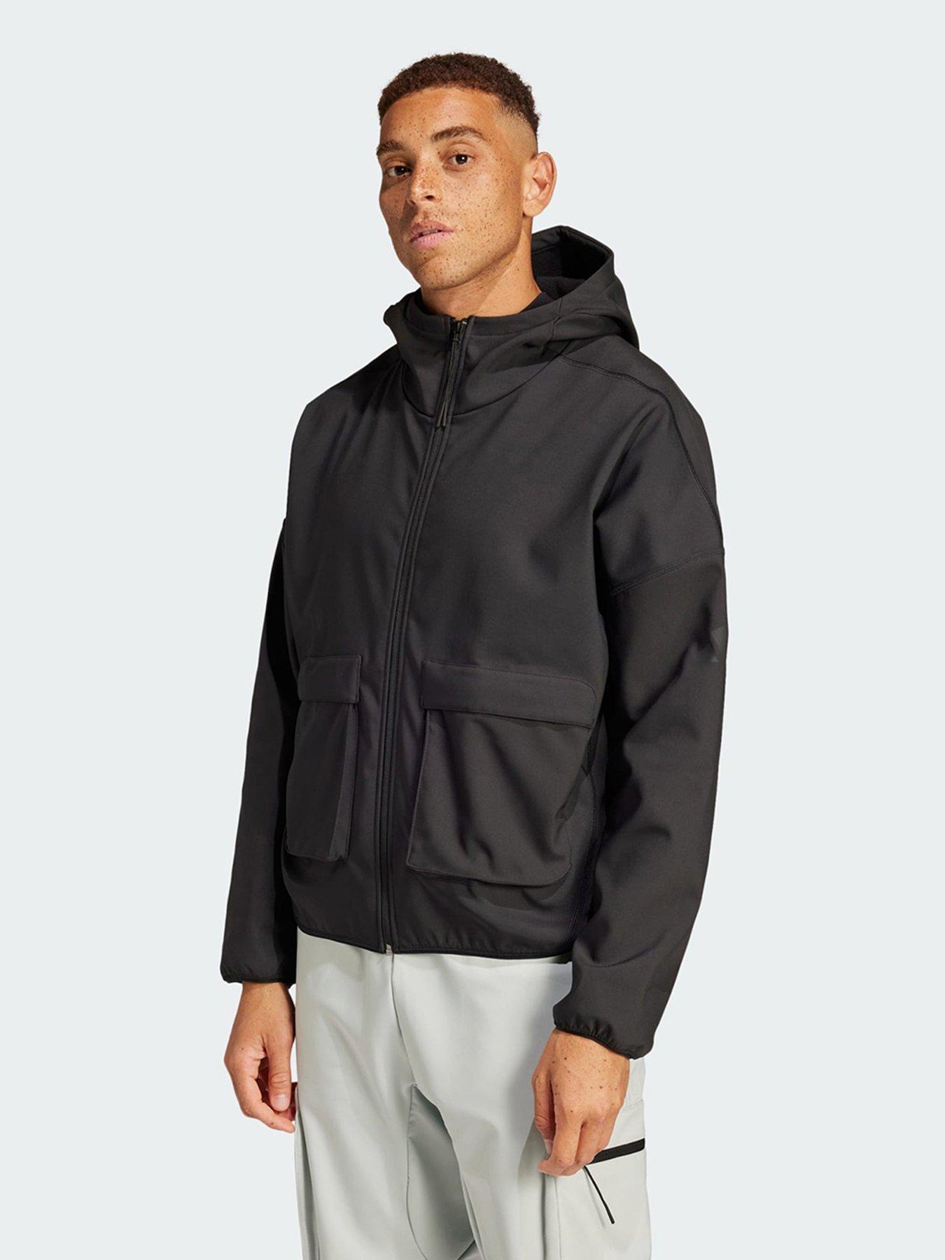 undefined City Escape Premium Full-Zip Hoodie - Black