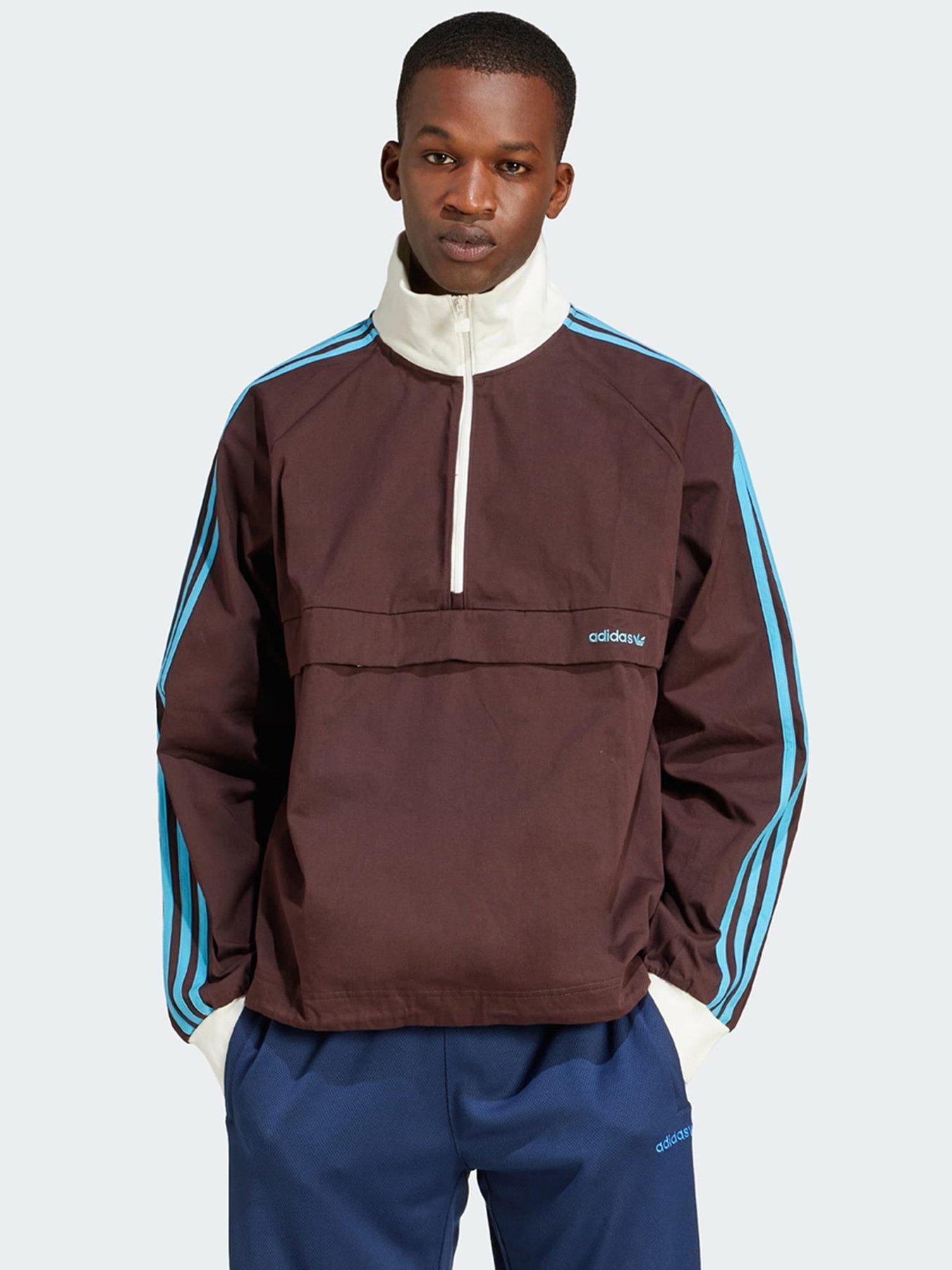  image of adidas-originals-pullover-brown