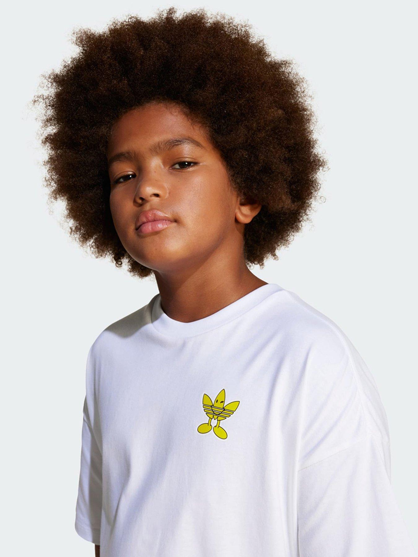  image of adidas-originals-x-smiley-world-tee-kids