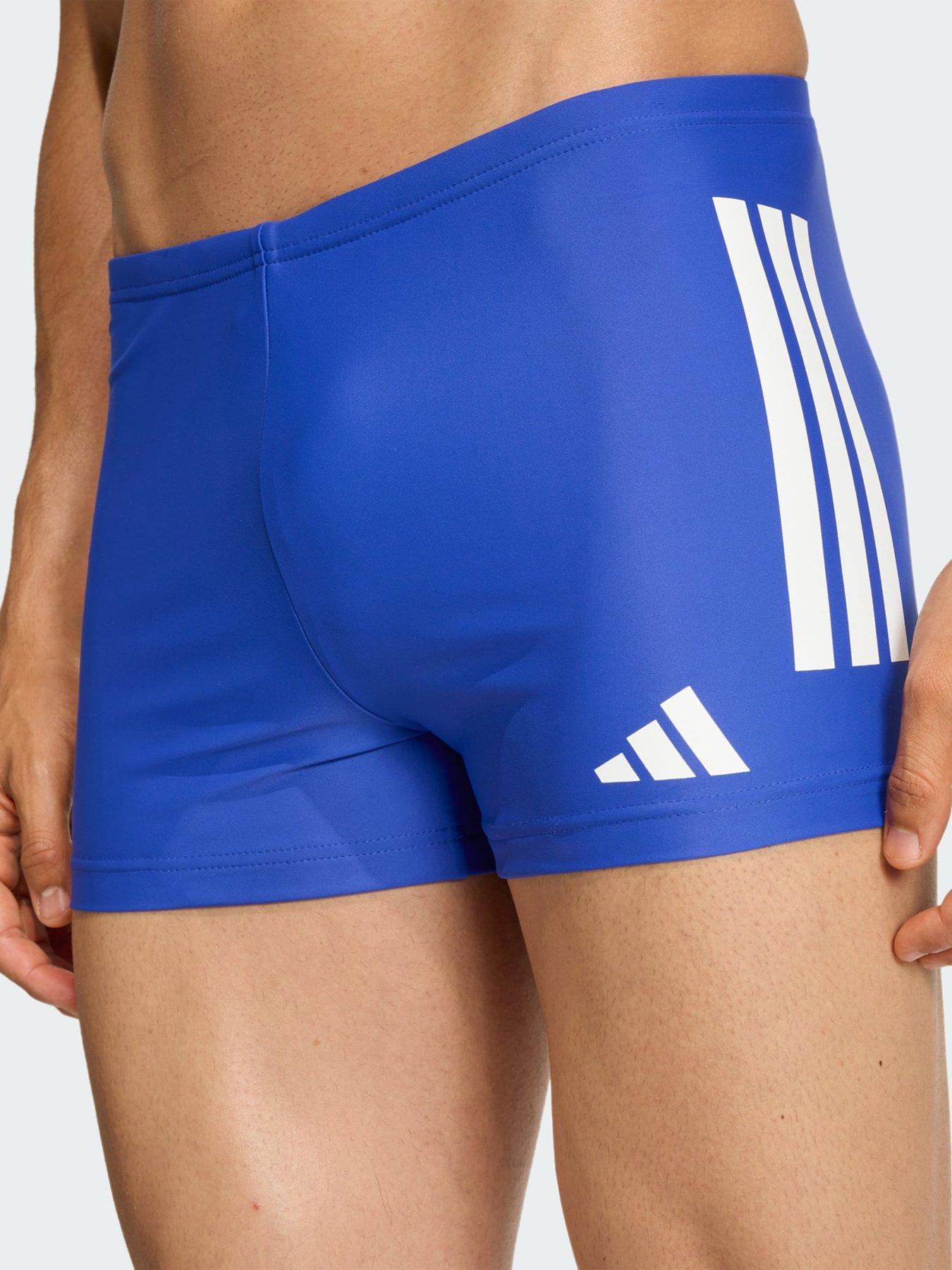 adidas 3-Stripes Swim Boxers 2-Inch - Dark Blue