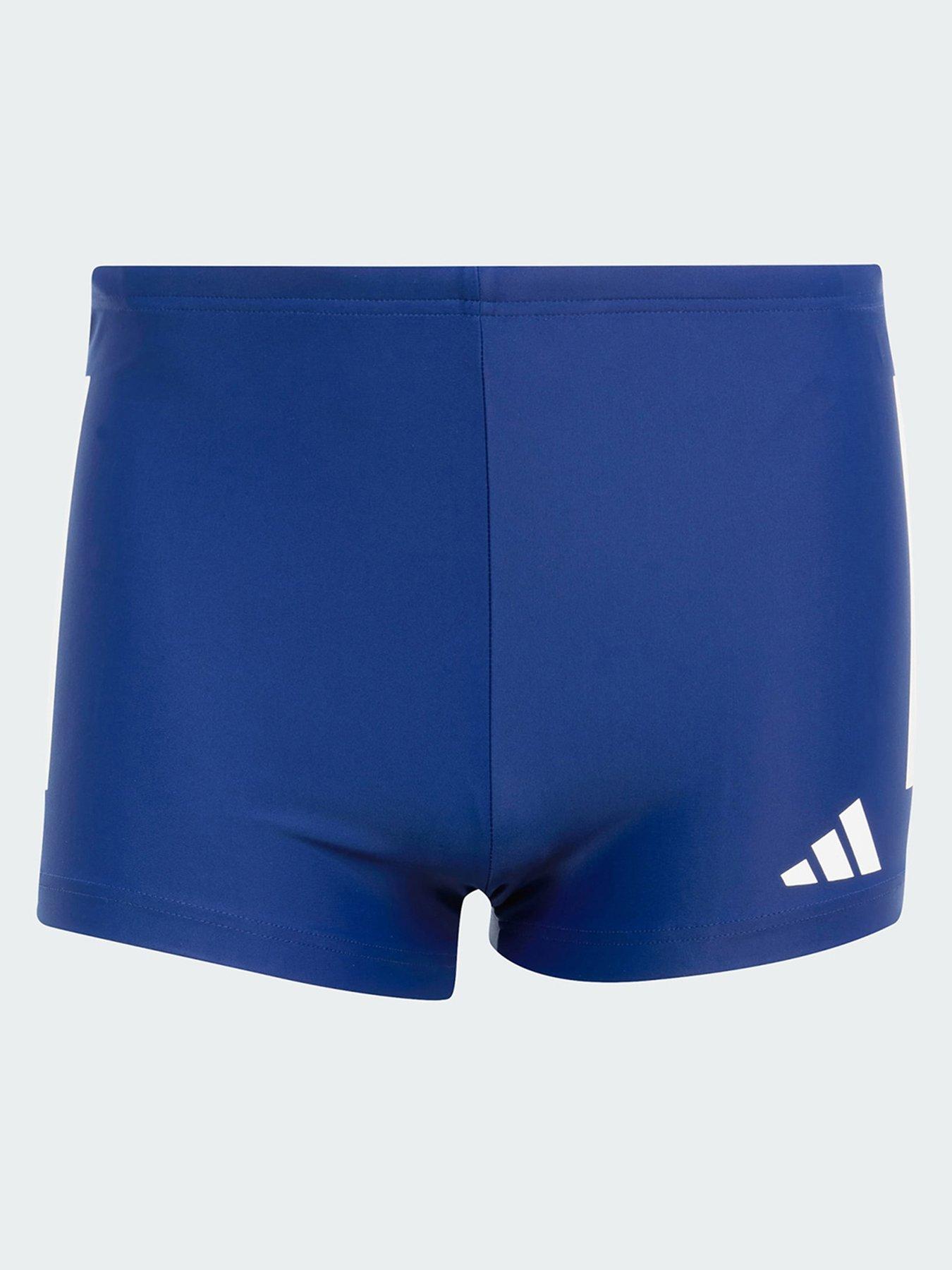 Image 5 of 5 of adidas 3-Stripes Swim Boxers 2-Inch - Dark Blue