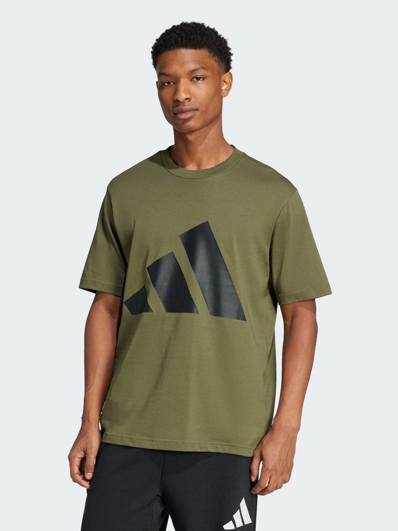undefined Essentials Big Logo Tee - Dark Red