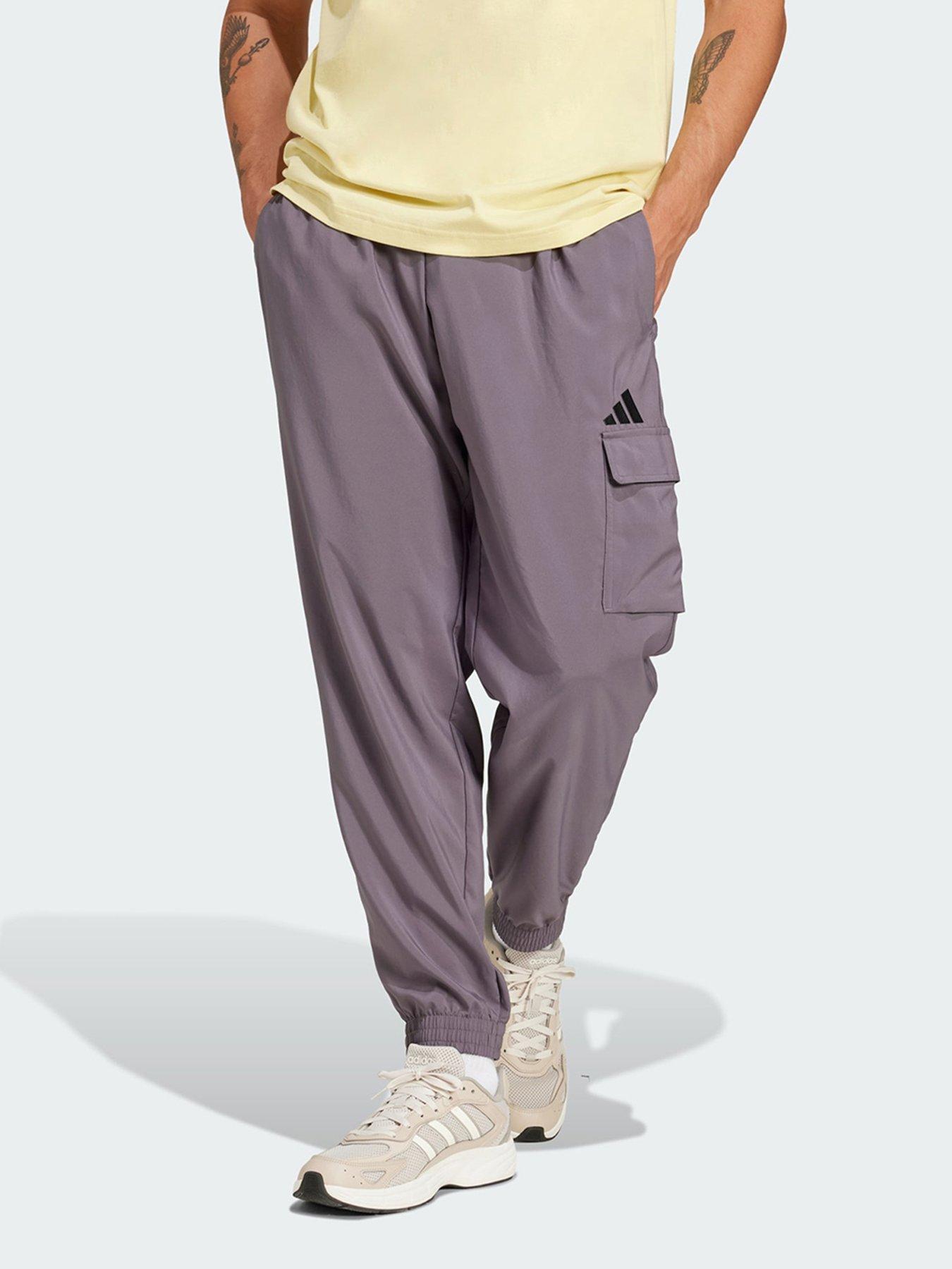  image of adidas-essentials-small-logo-cargo-pants