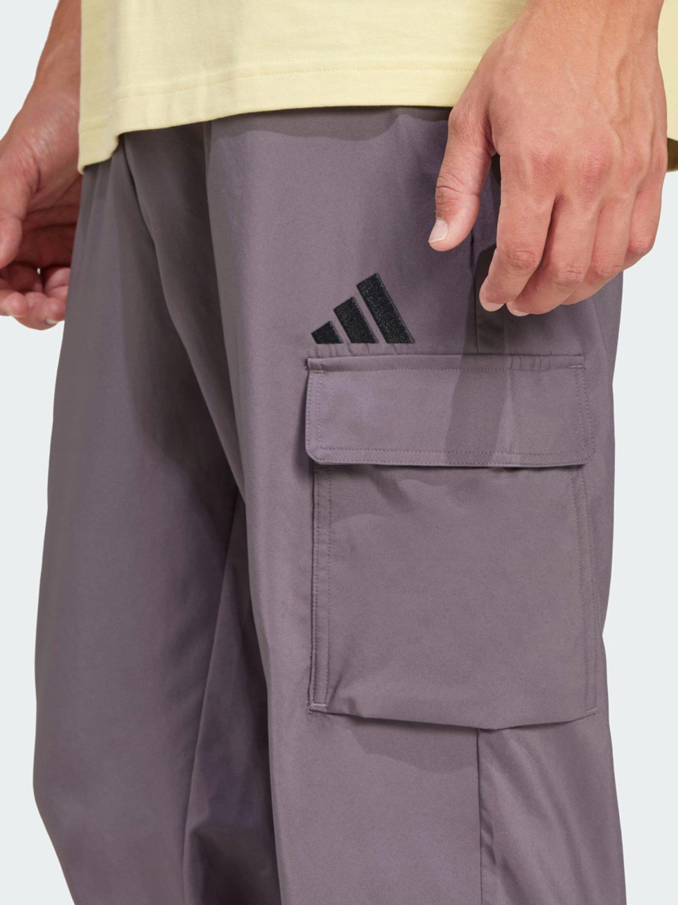  image of adidas-essentials-small-logo-cargo-pants