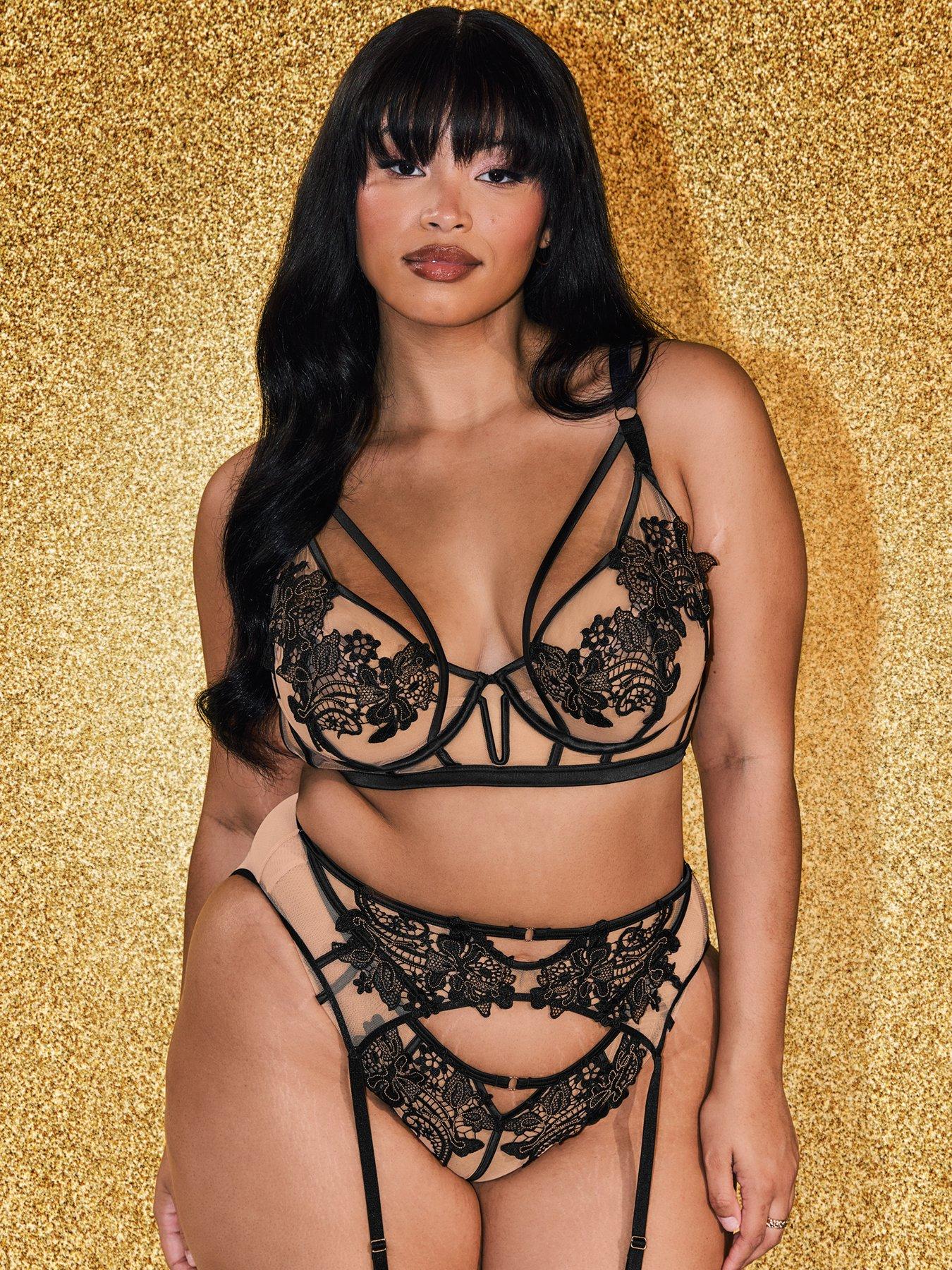  image of ann-summers-enticement-thong-black