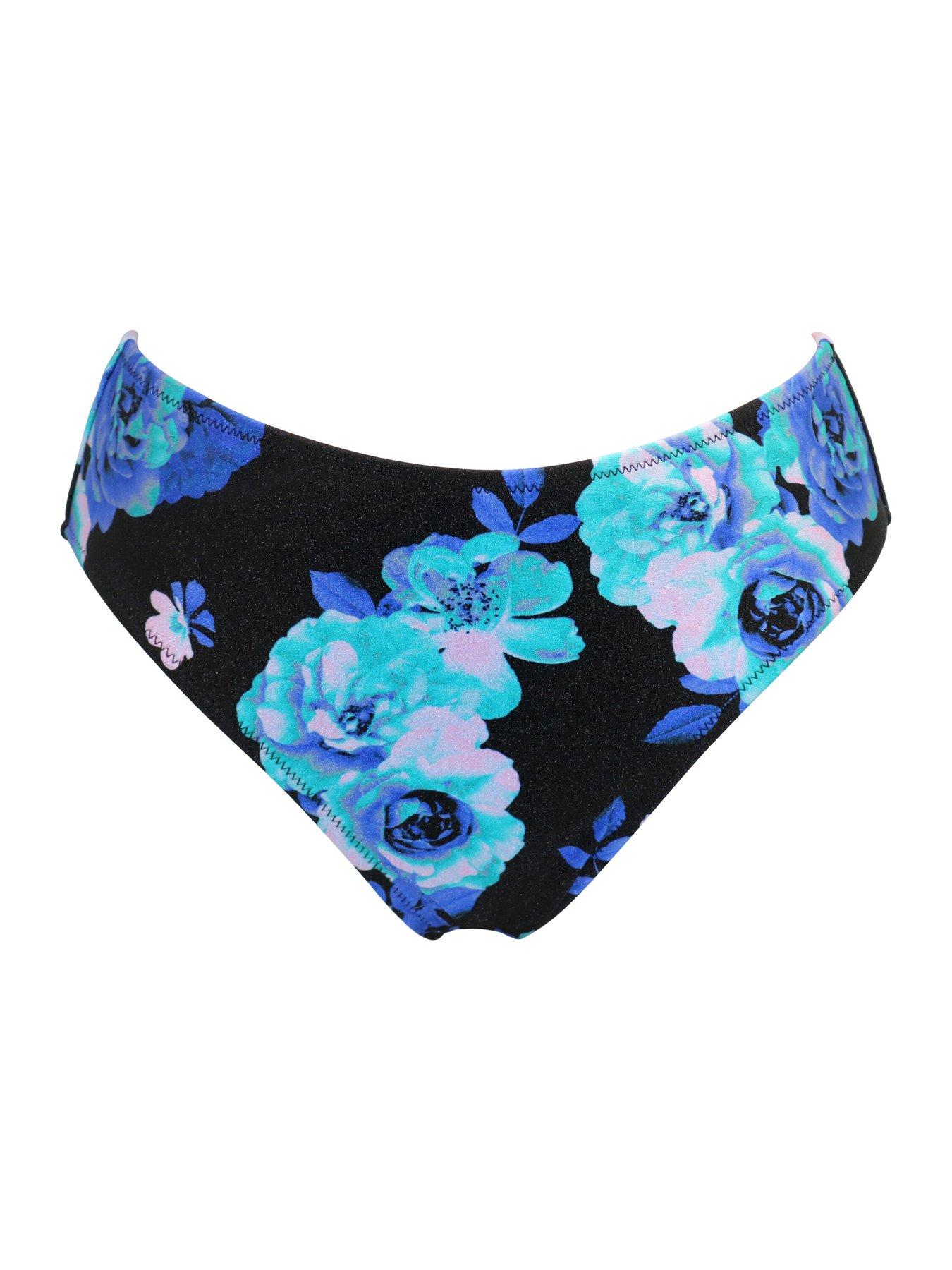  image of pour-moi-portofino-high-leg-control-bikini-brief-blackmulti
