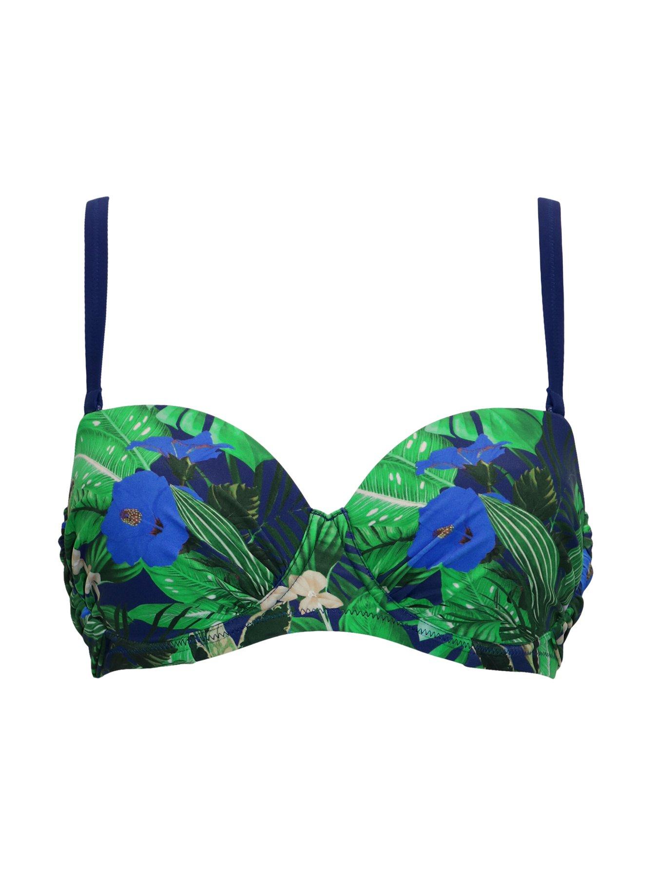  image of pour-moi-palermo-strapless-padded-underwired-multiway-bikini-top