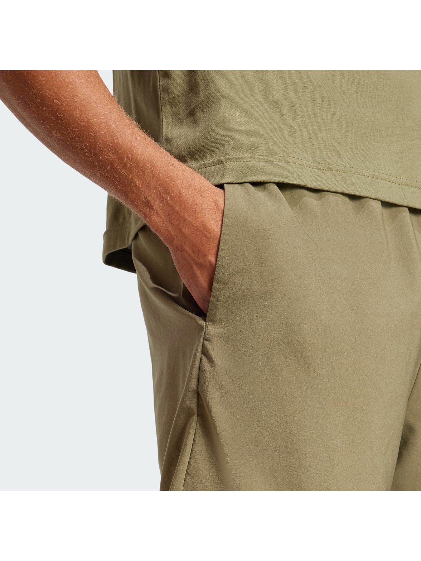 Image 4 of 5 of adidas Essentials Small Logo Chelsea Shorts&nbsp;