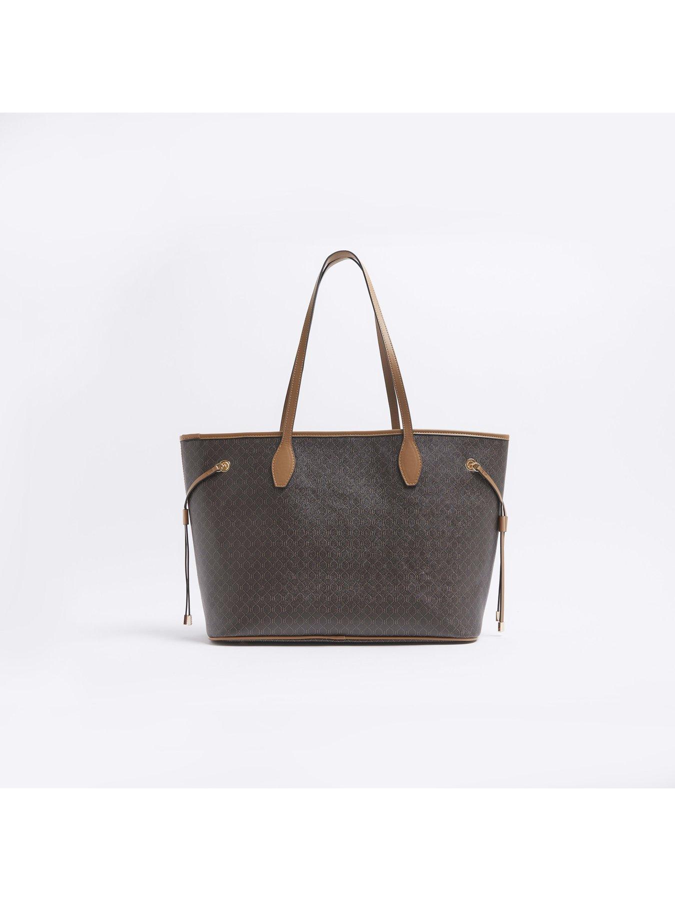  image of river-island-ri-monogram-shopper-bag