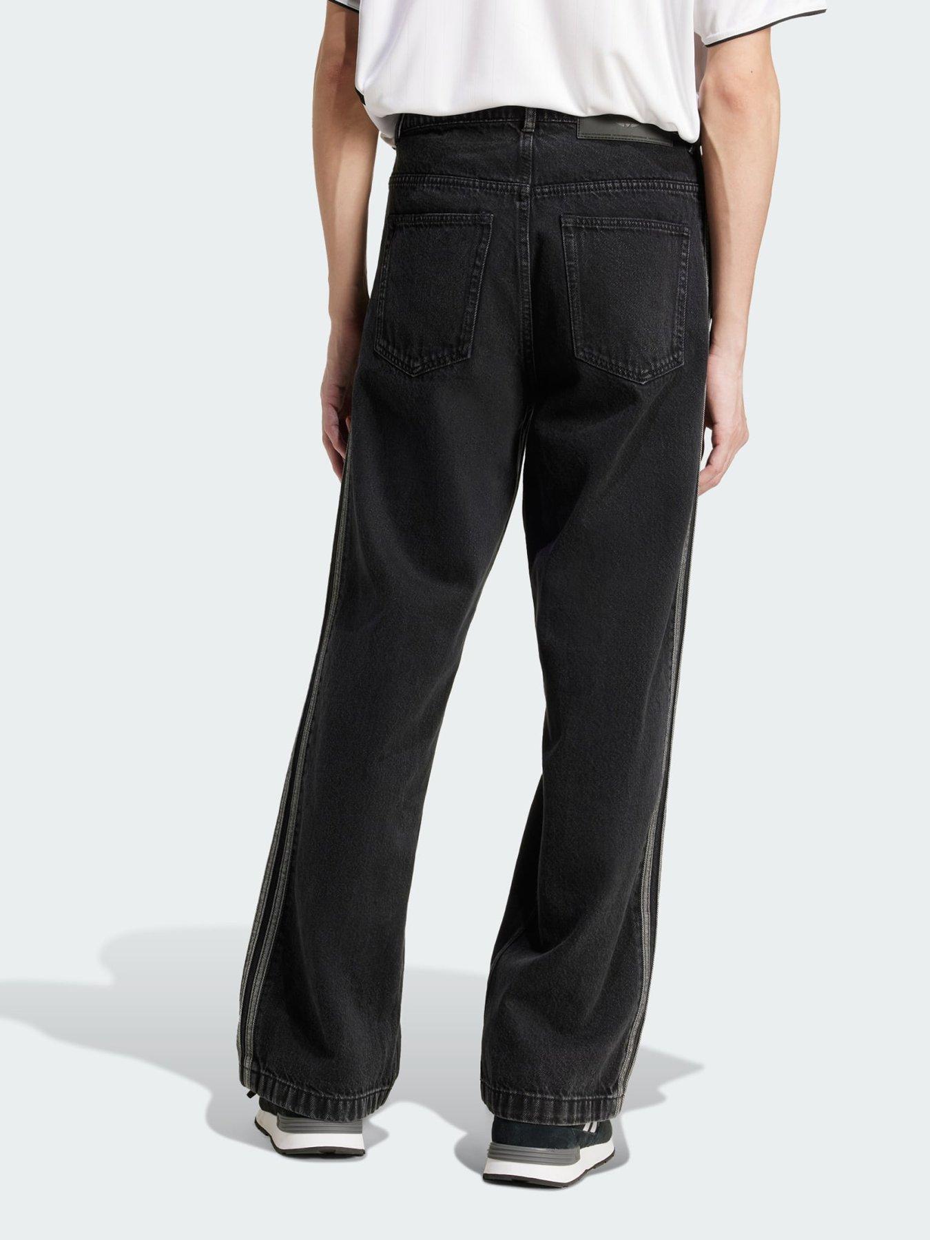 adidas Originals Adicolor Denim Firebird Pants | Littlewoods