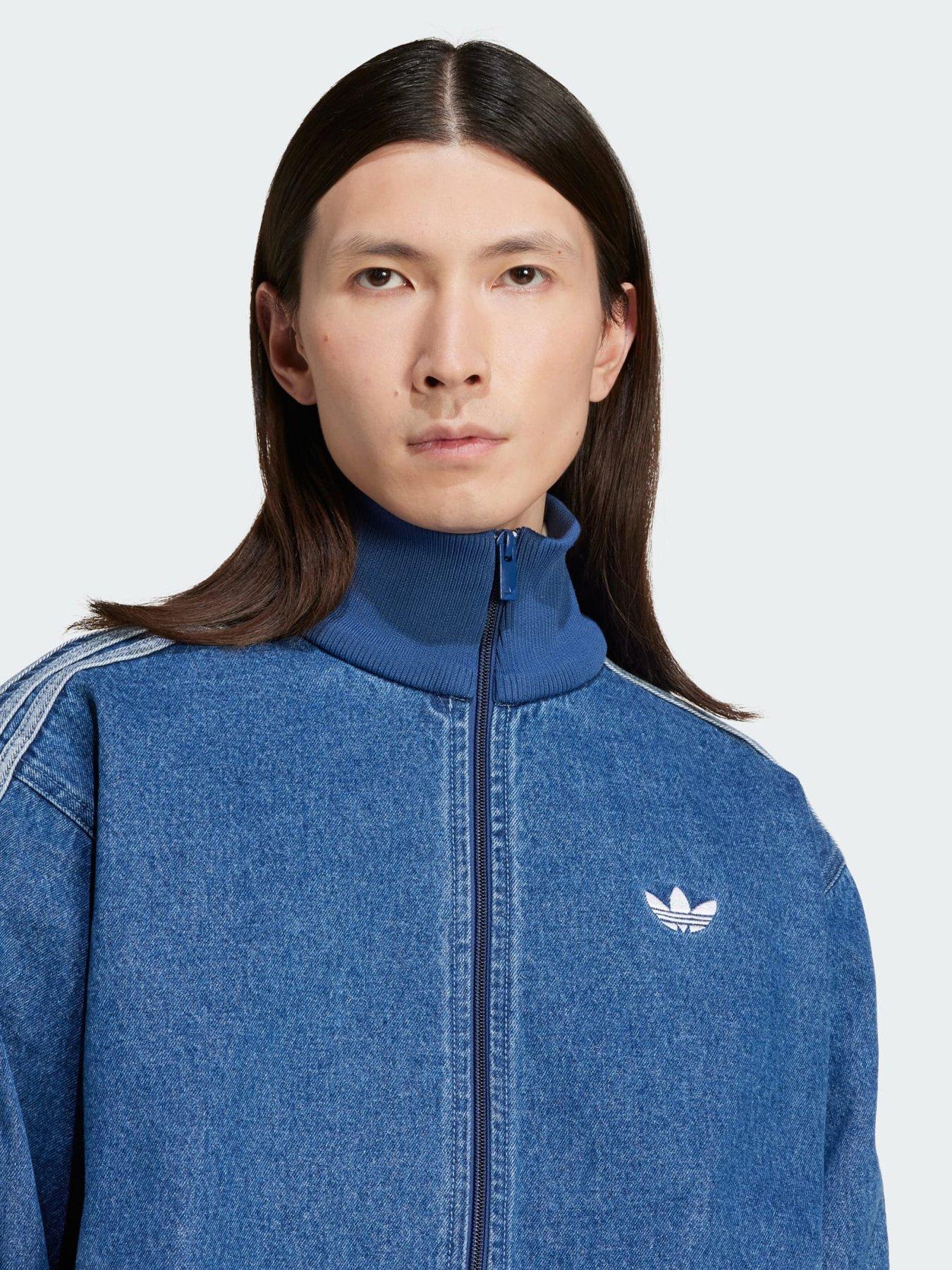  image of adidas-originals-adicolor-denim-firebird-track-top