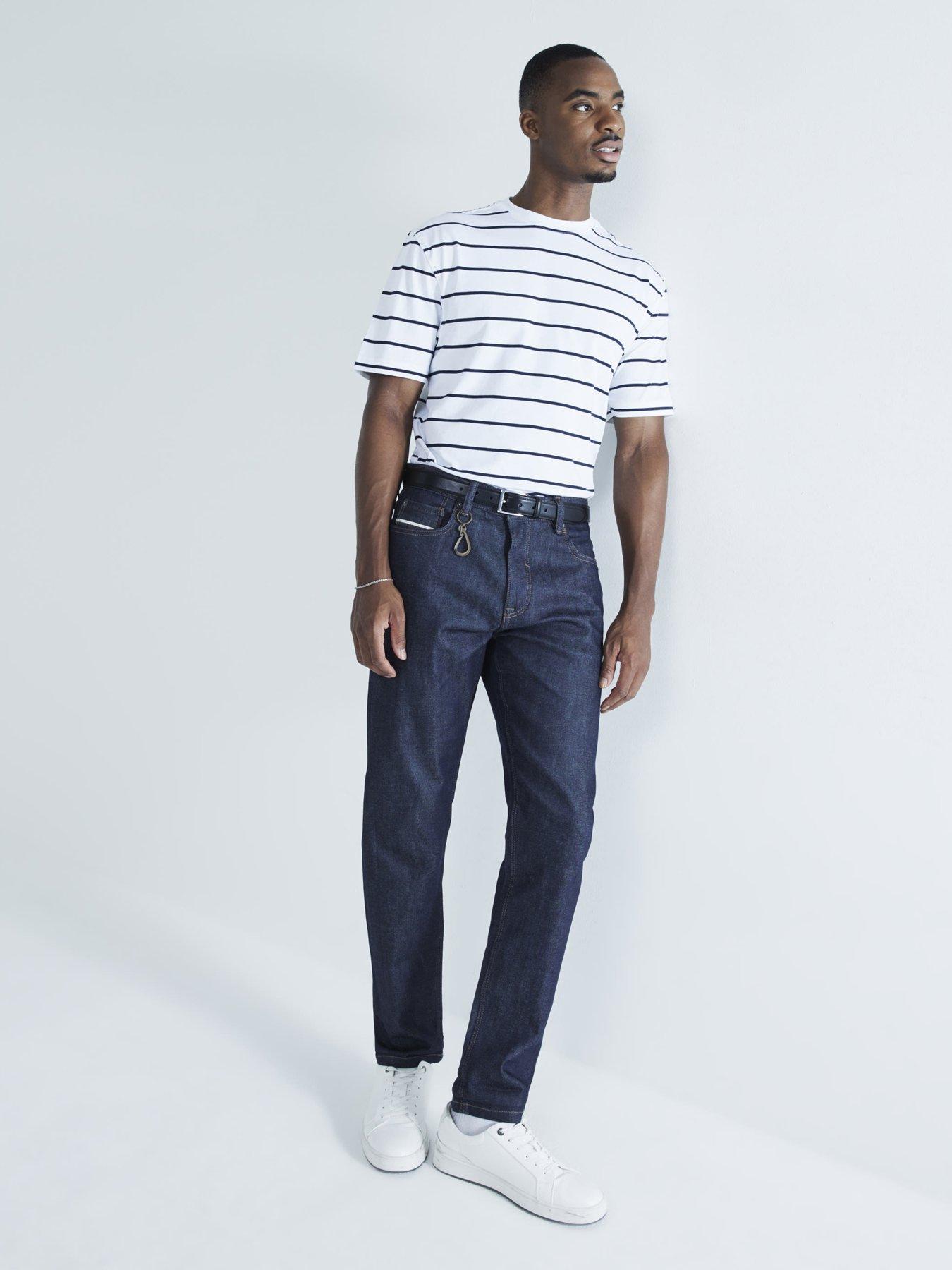  image of river-island-pack-of-3-stripe-t-shirt-multi