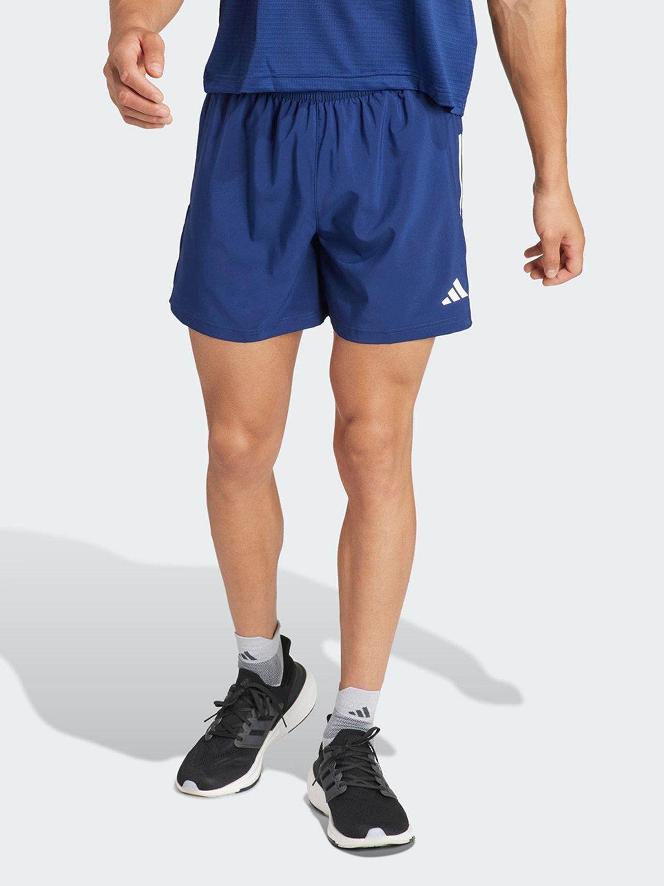  image of adidas-own-the-run-shorts-dark-blue