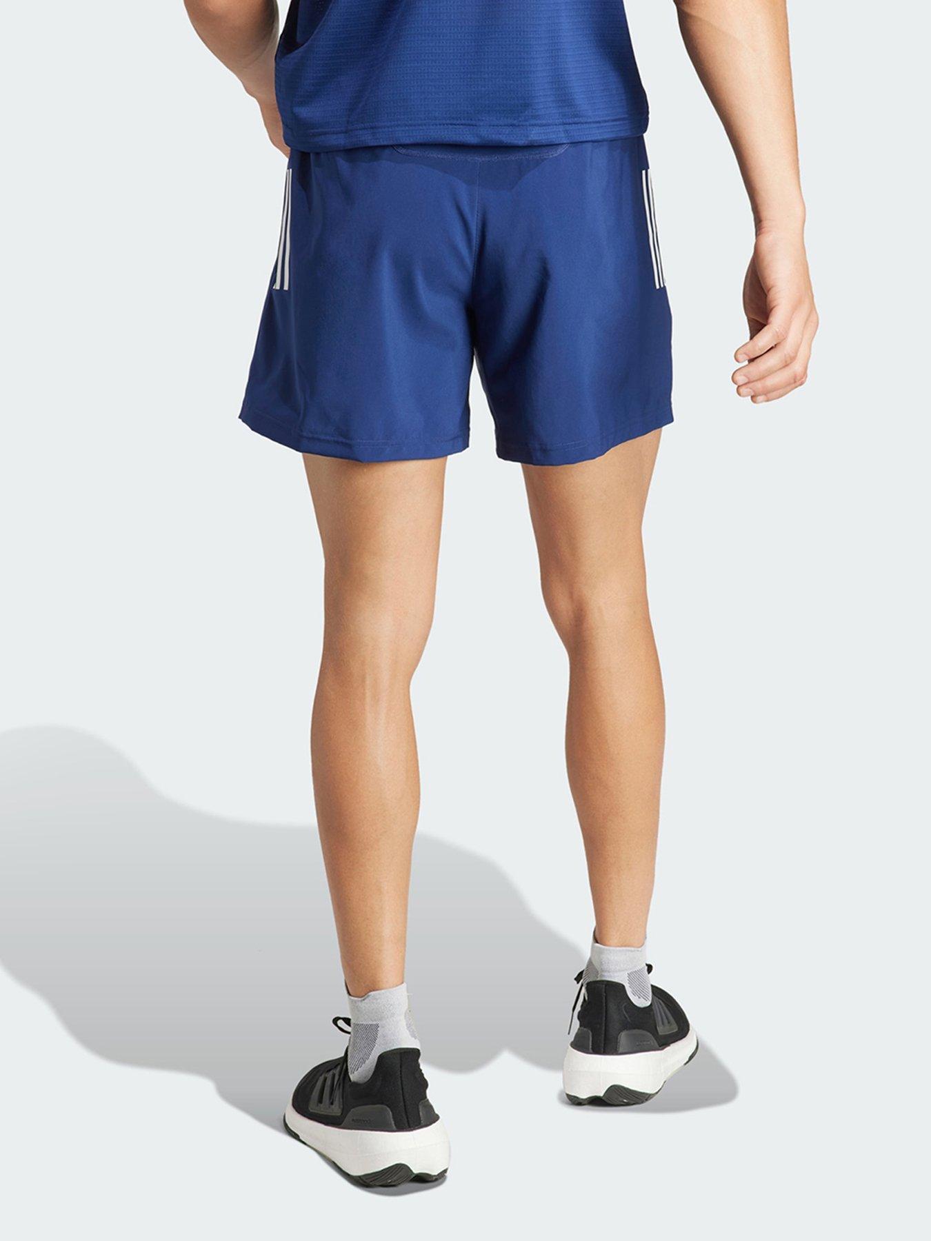  image of adidas-own-the-run-shorts-dark-blue