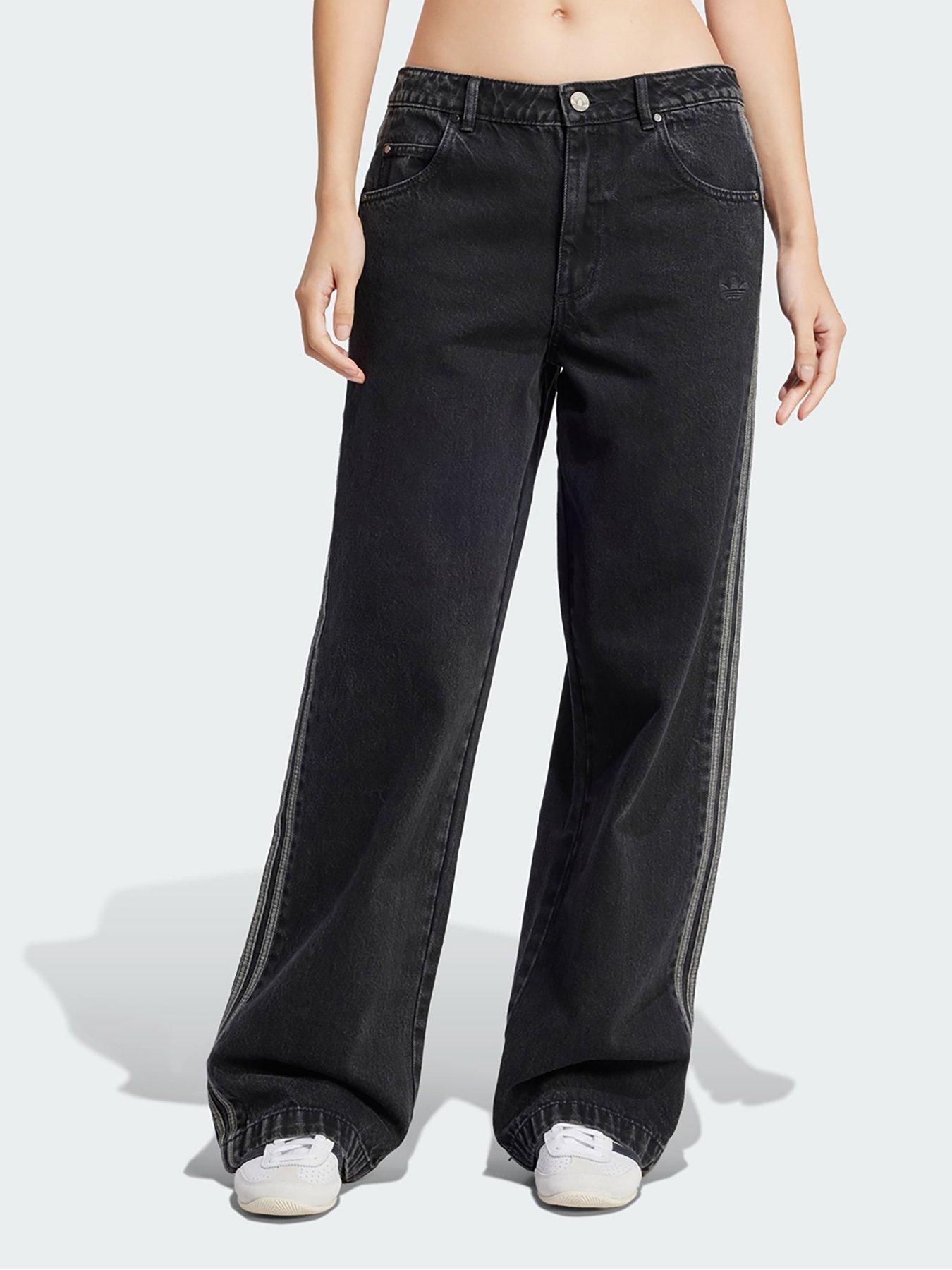 undefined Adicolor Denim 3-Stripes Track Pants