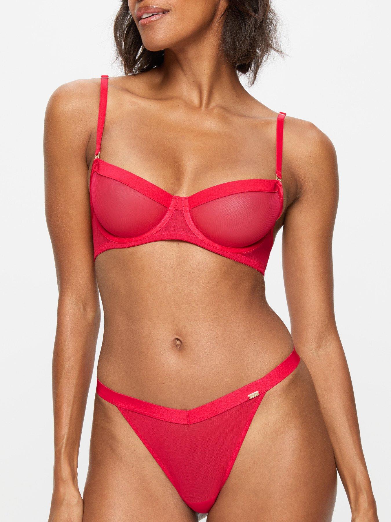 Image 1 of 2 of Knickerbox Zadie String - Red