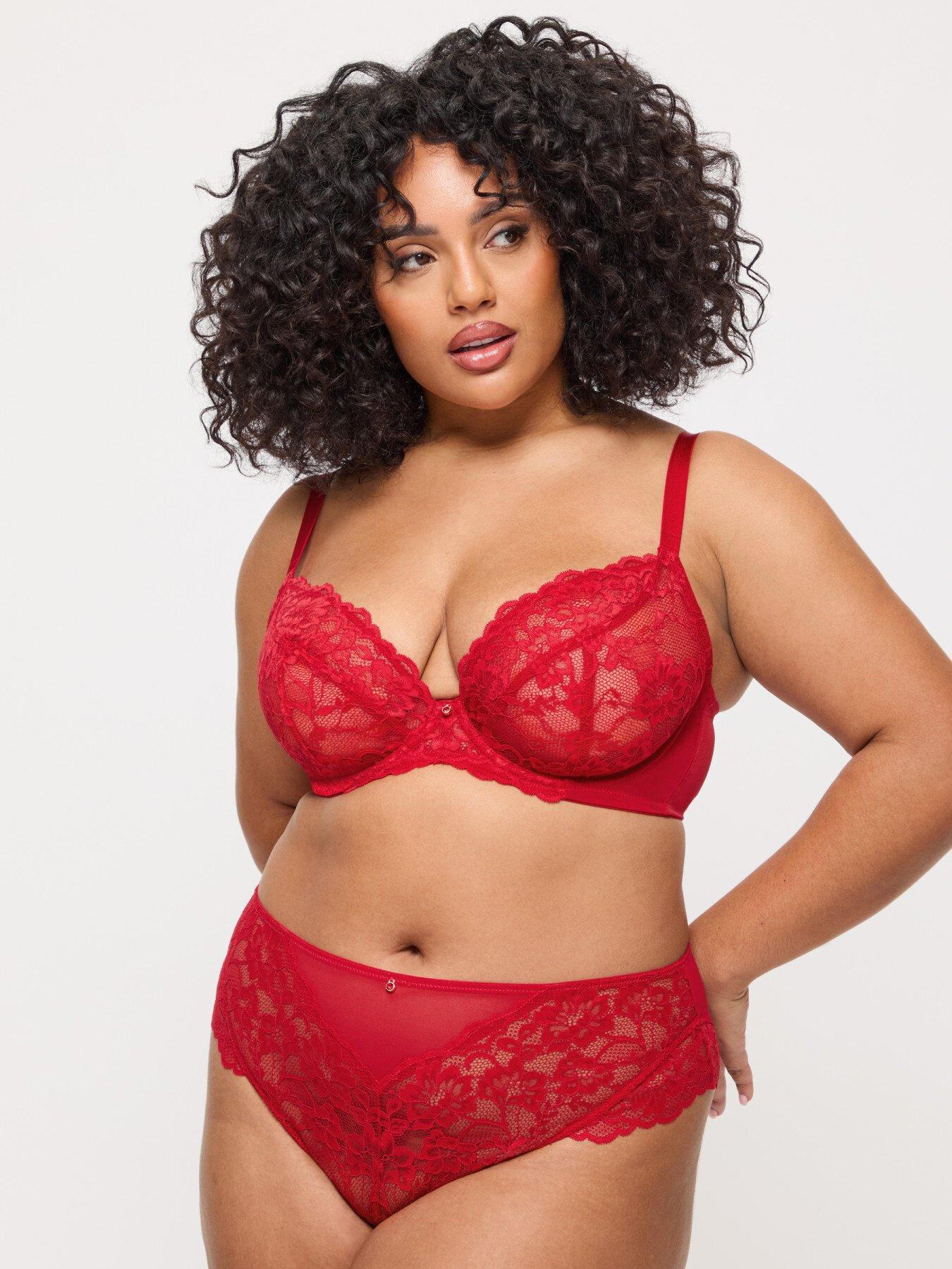 Ann Summers Sexy Lace Fuller Bust Non Padded Plunge Bra