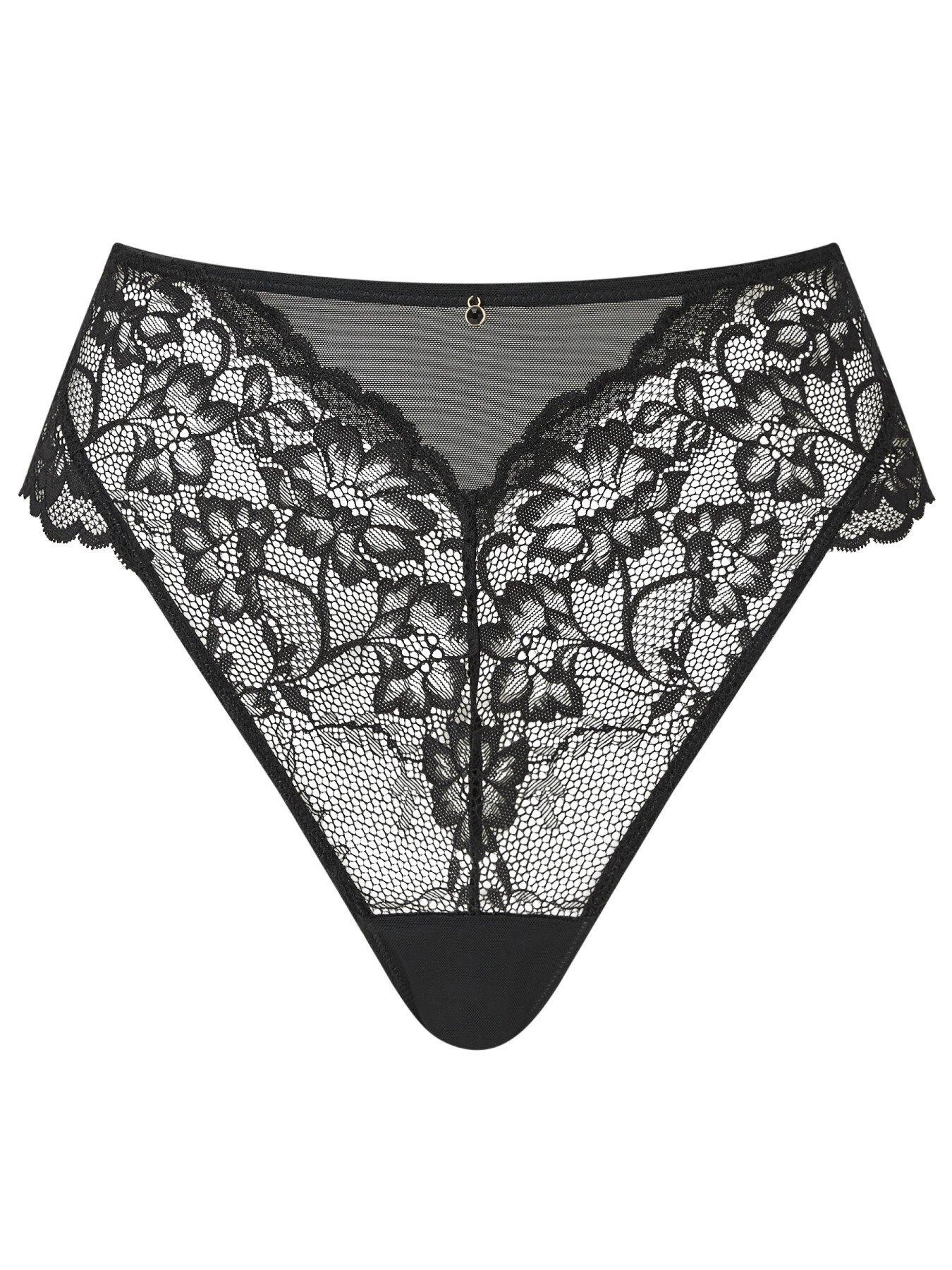  image of ann-summers-sexy-lace-high-waisted-brazilian