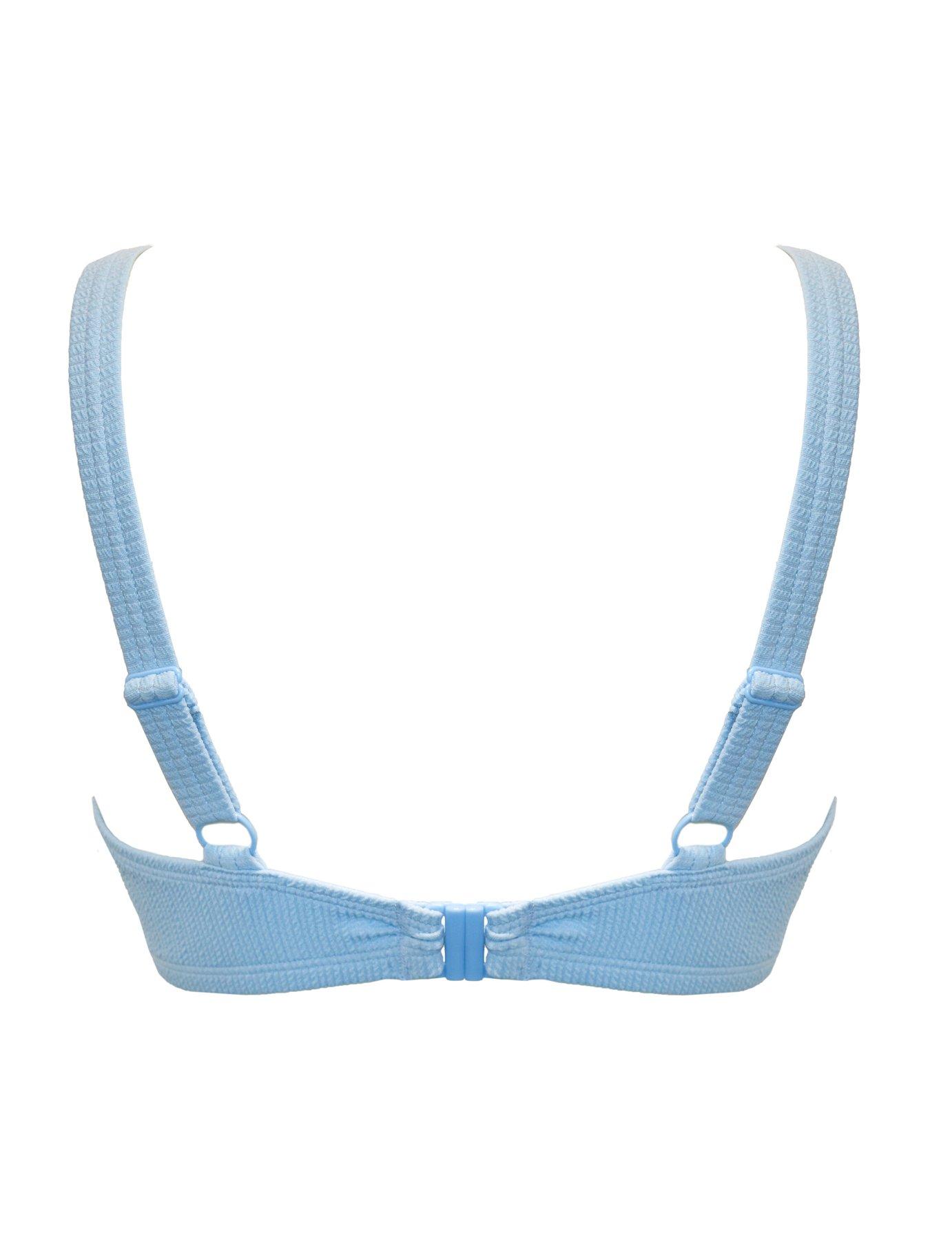 Image 4 of 4 of Pour Moi Cali Hidden Underwired Top - Light Blue