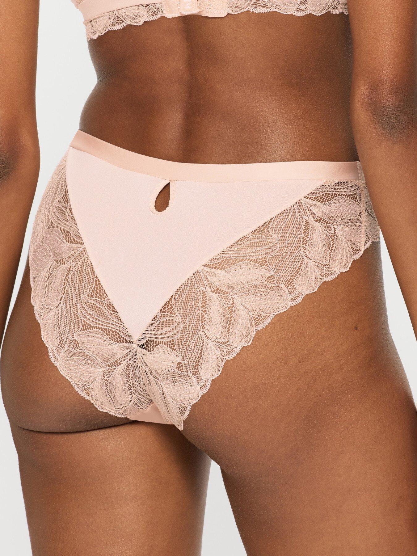 Image 2 of 3 of Knickerbox Harper High-Rise Brazilian - Light Pink