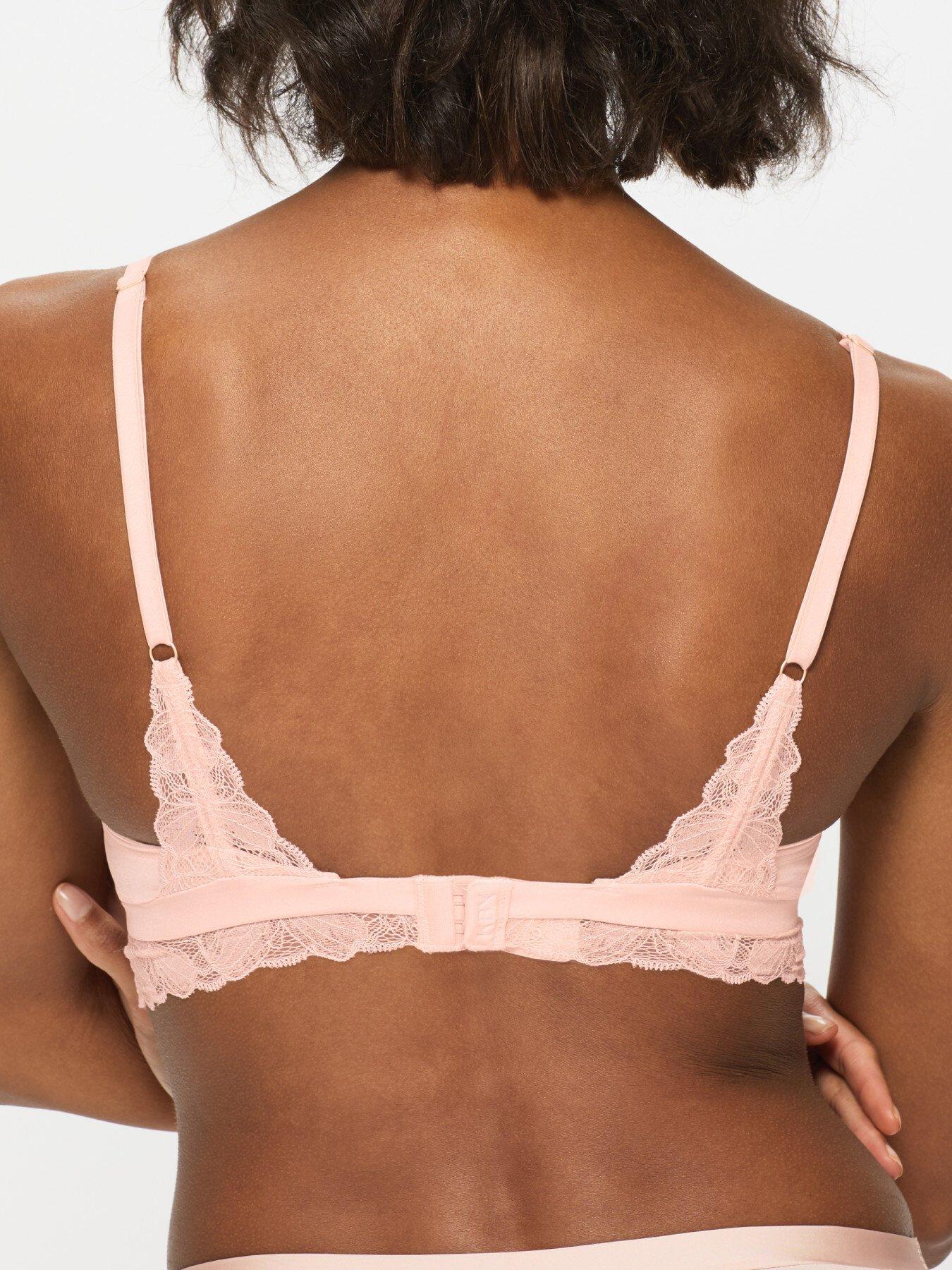 Image 2 of 3 of KBX Harper Triangle Bralette - Light Pink