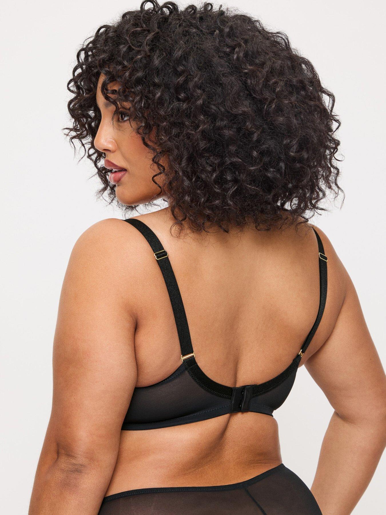  image of ann-summers-sexy-lace-fuller-bust-non-padded-plunge-bra